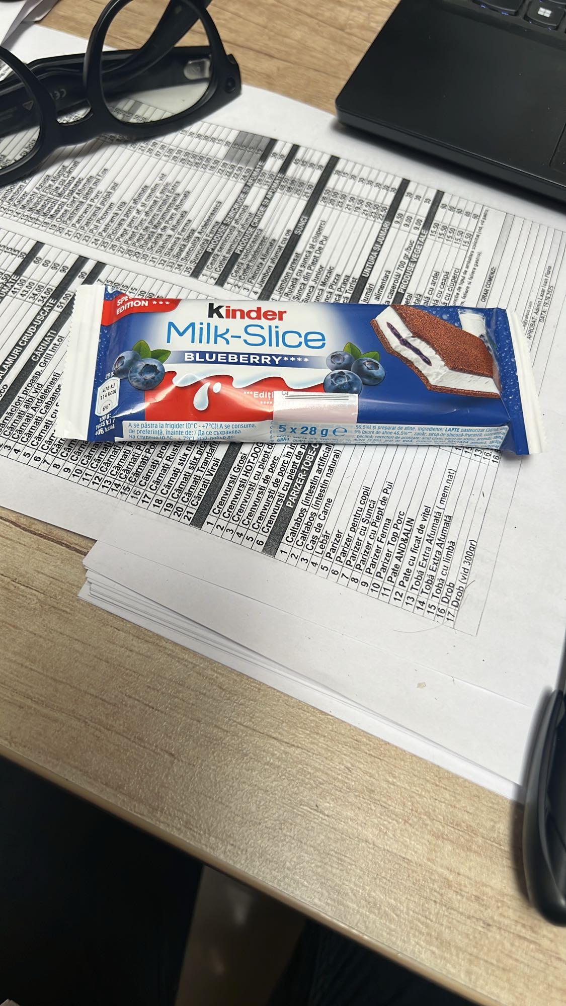 Kinder Milk-Slice Afine