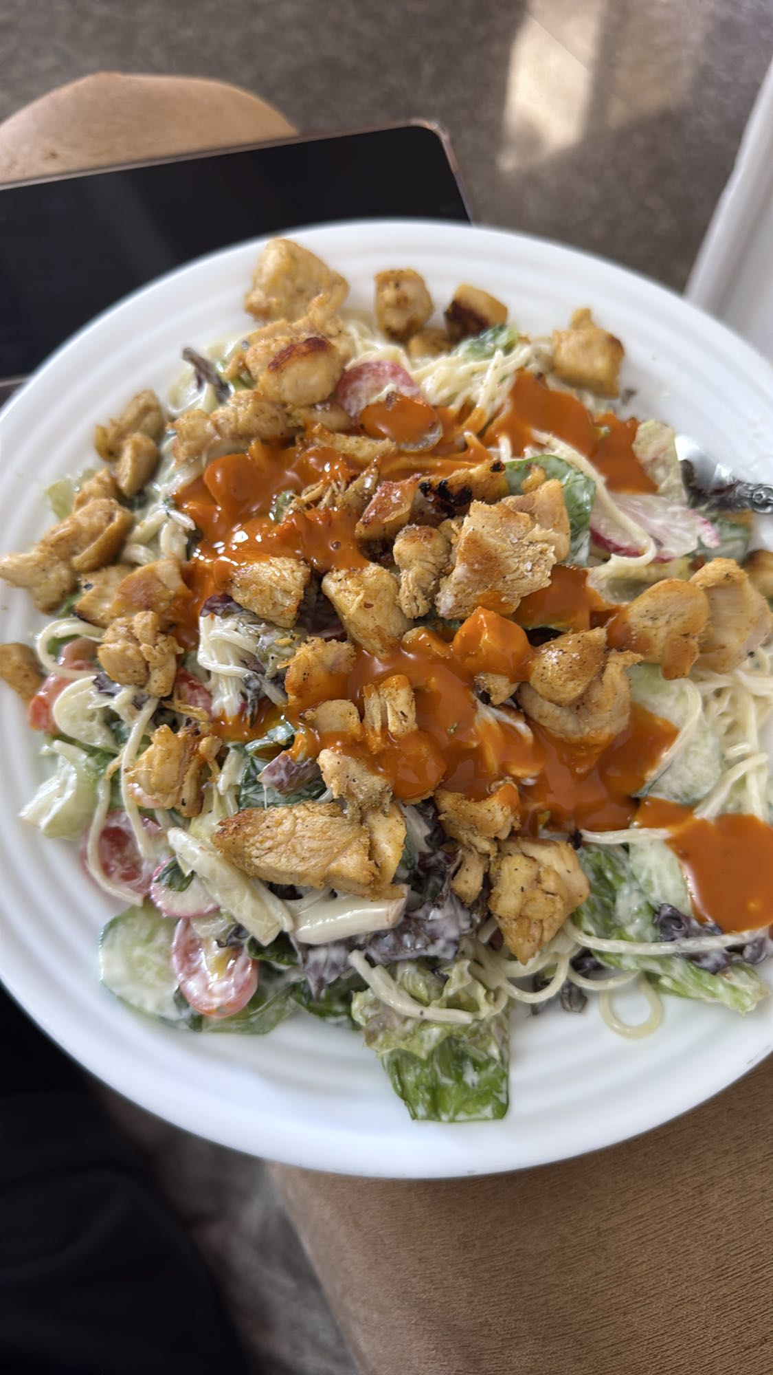 Chicken Salad with Sauce
