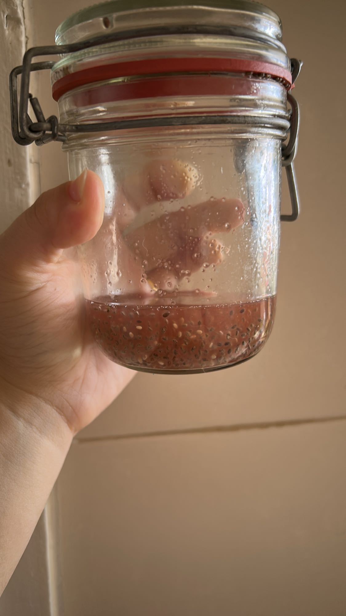 gelée de graines de chia