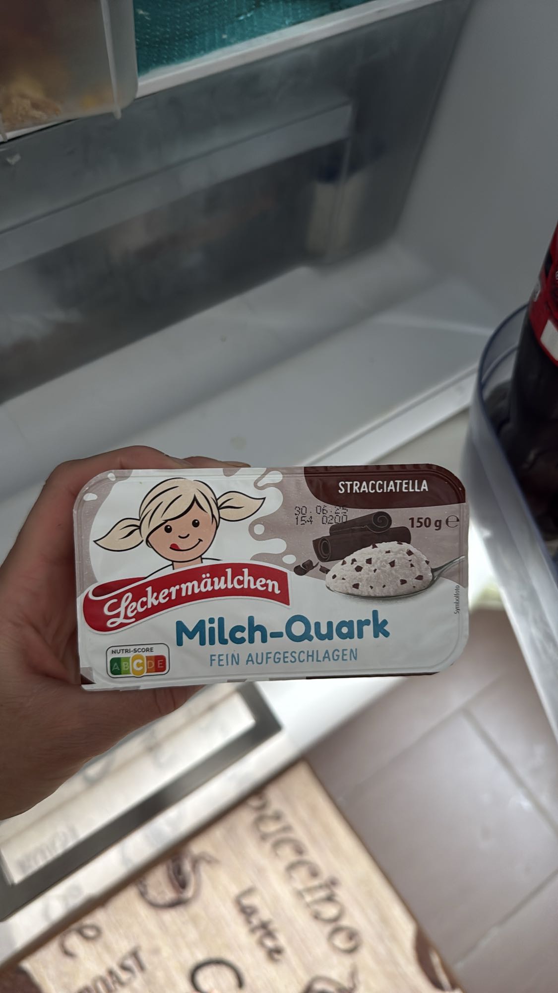 Milch-Quark Stracciatella