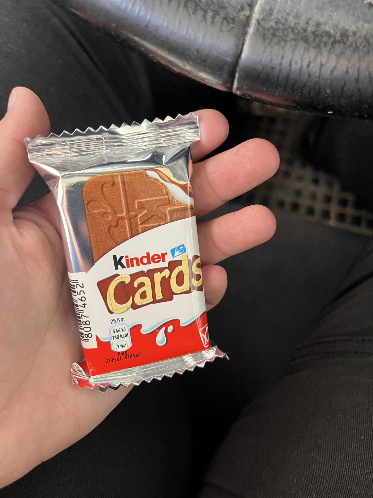 Kinder Cards snack