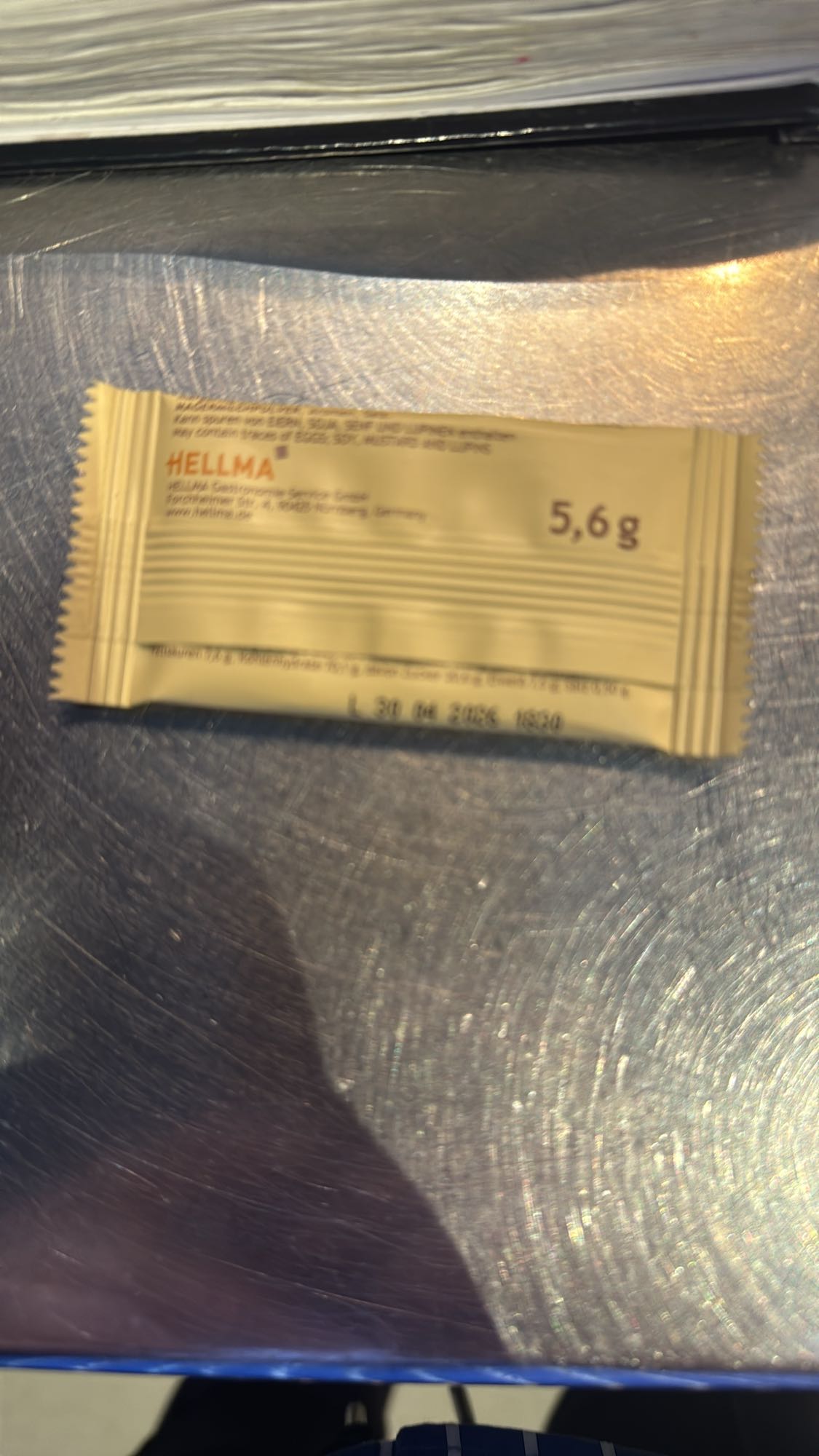 Zuckerportion Hellma