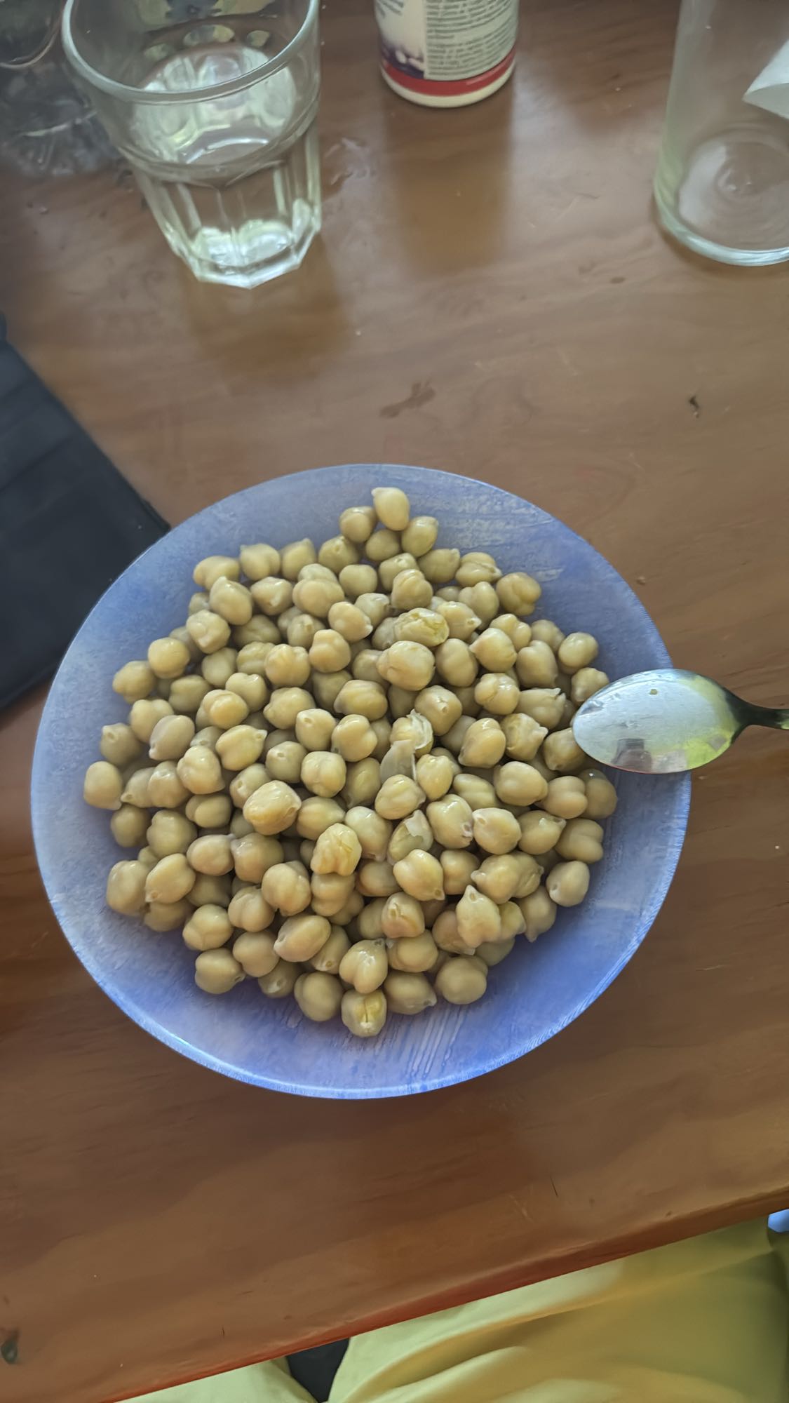 Plato de garbanzos