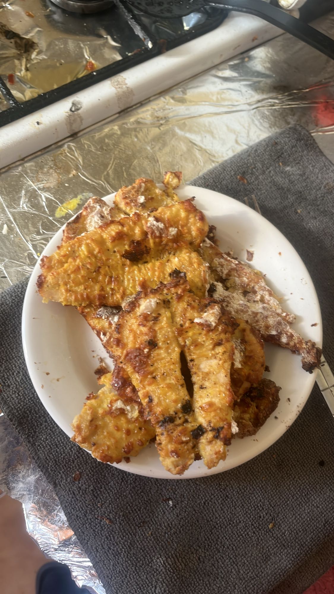 Piept de pui crocant la cuptor