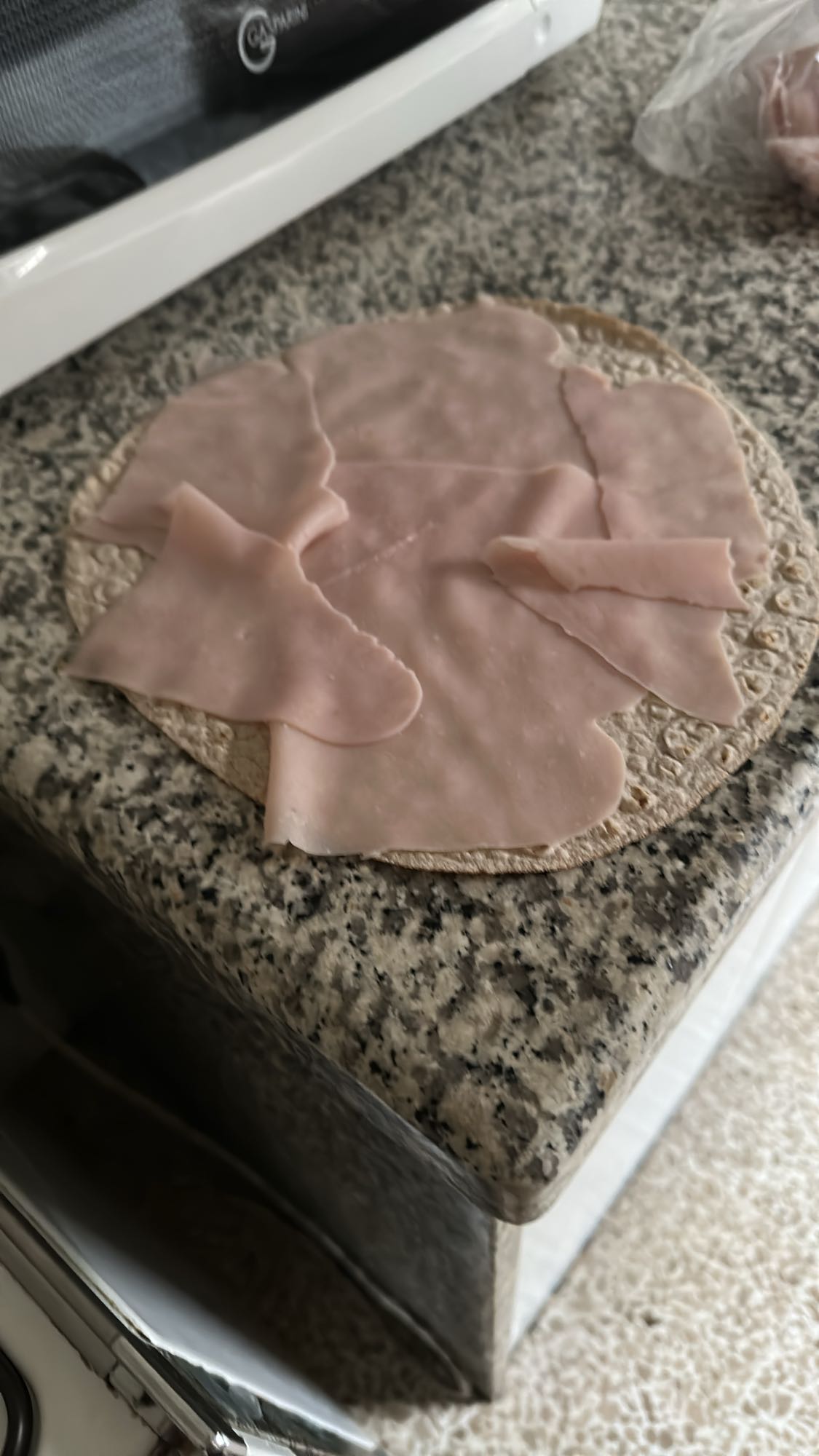 Ham Flatbread Wrap