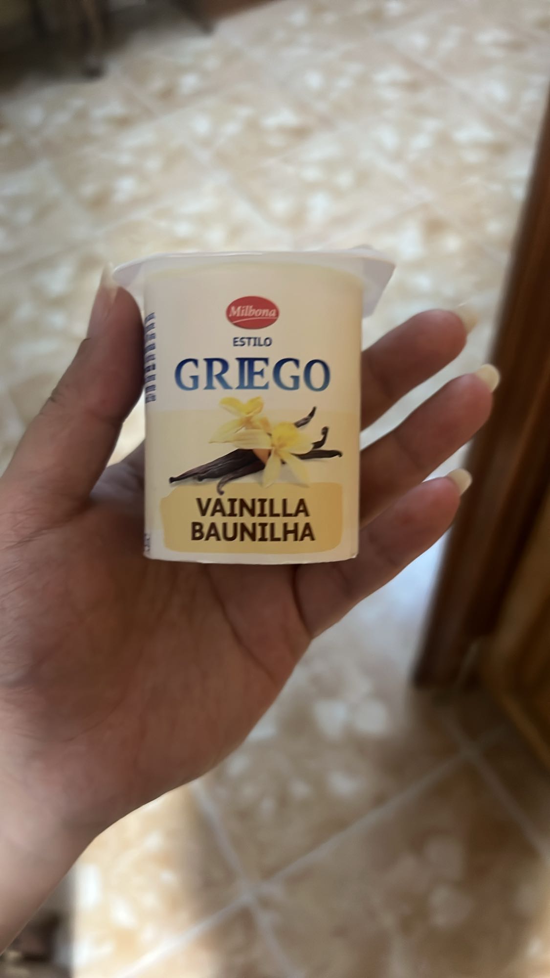 yogur griego vainilla