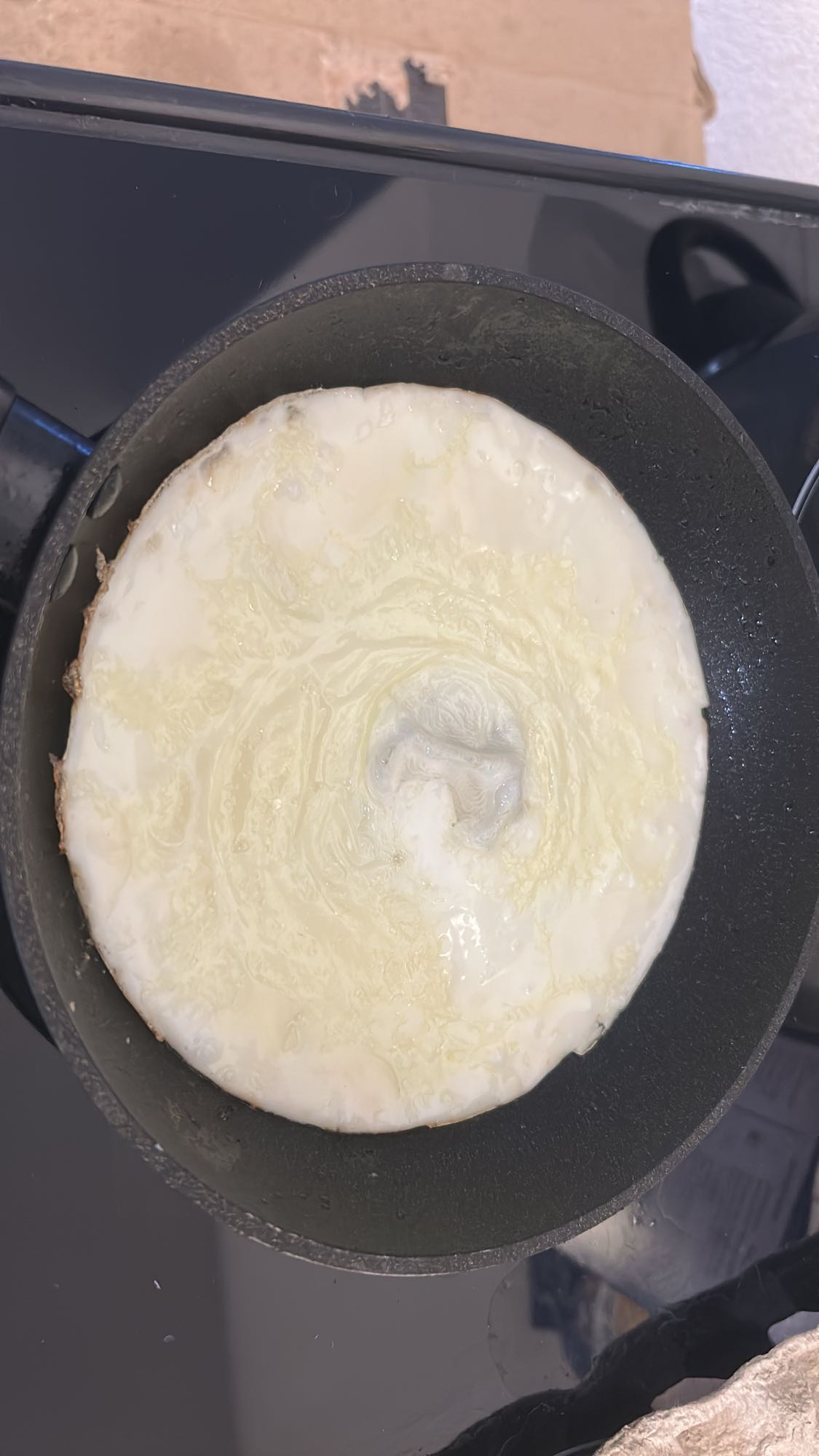 Blanc d'œuf à la poêle