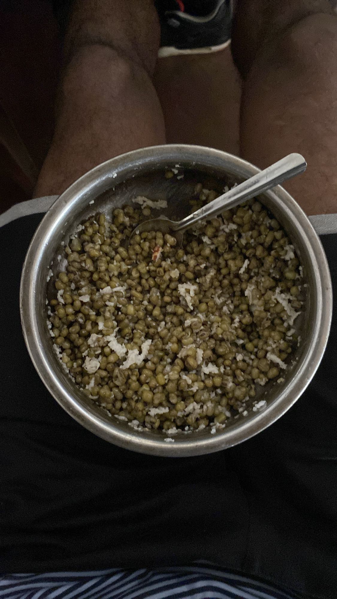 Green gram coconut mix