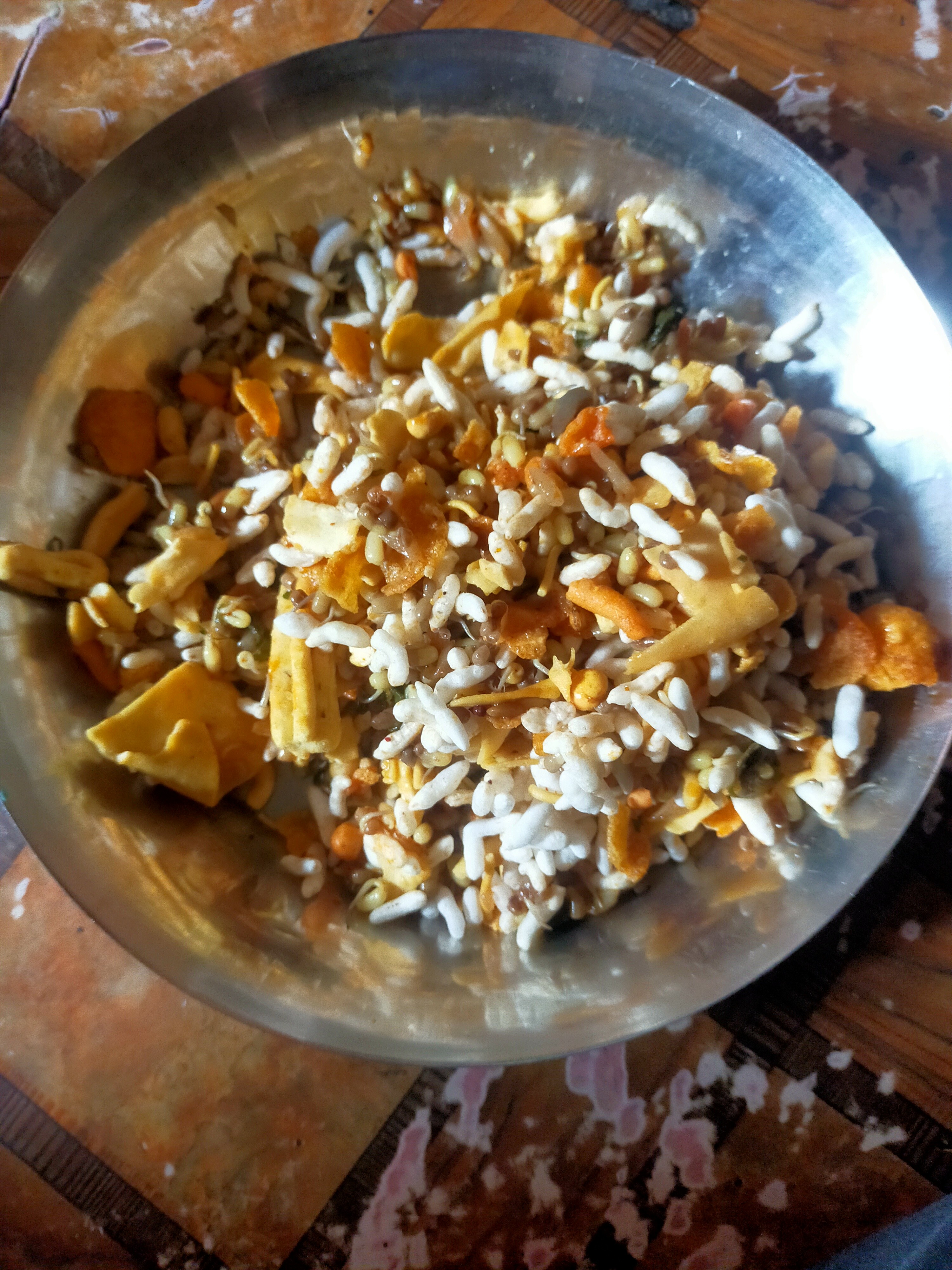 Puffed Rice Snack Mix