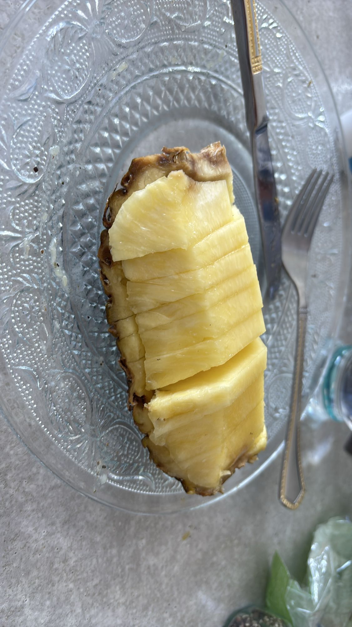 Ananas frais tranché