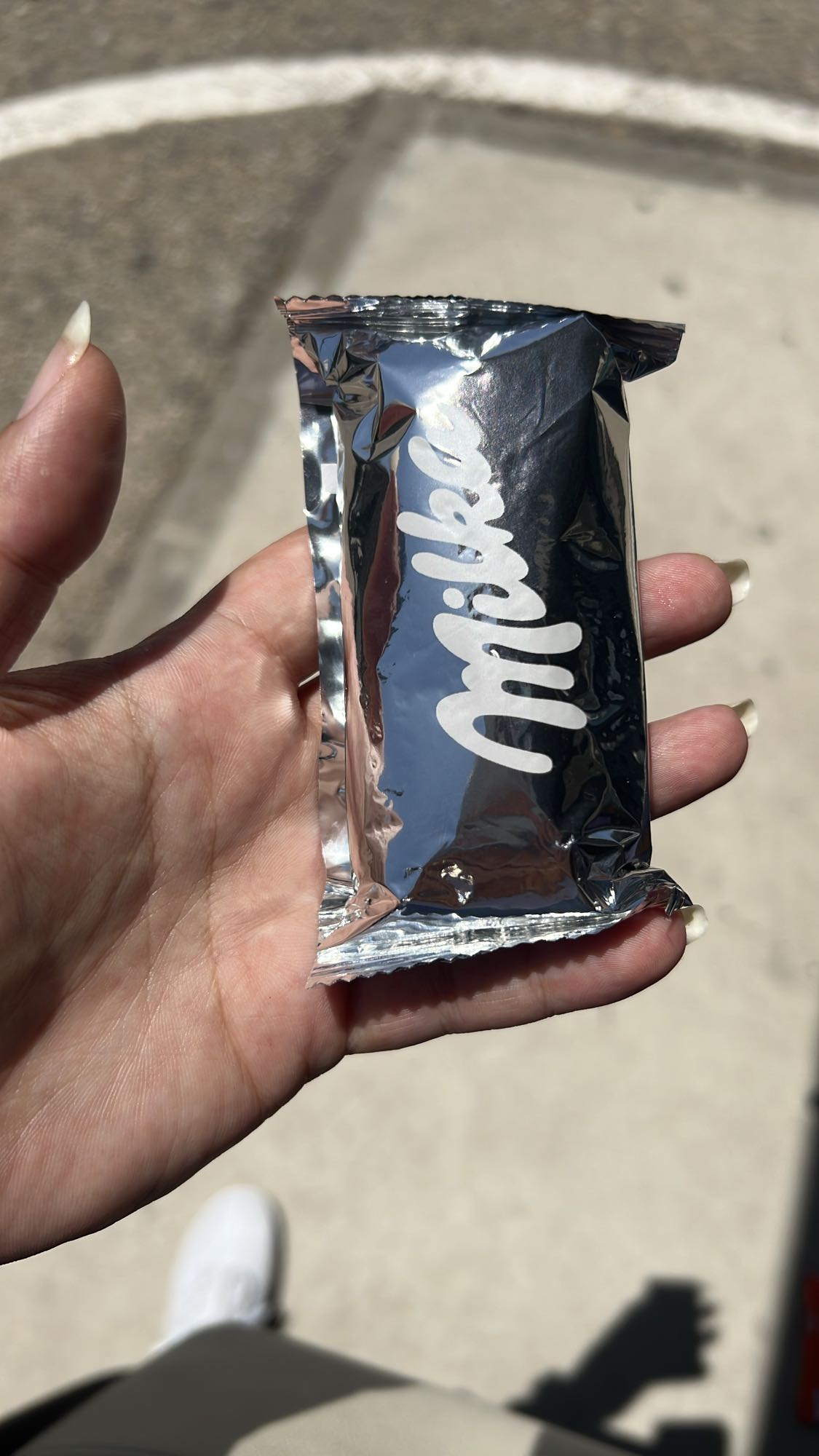 Barra de chocolate Milka