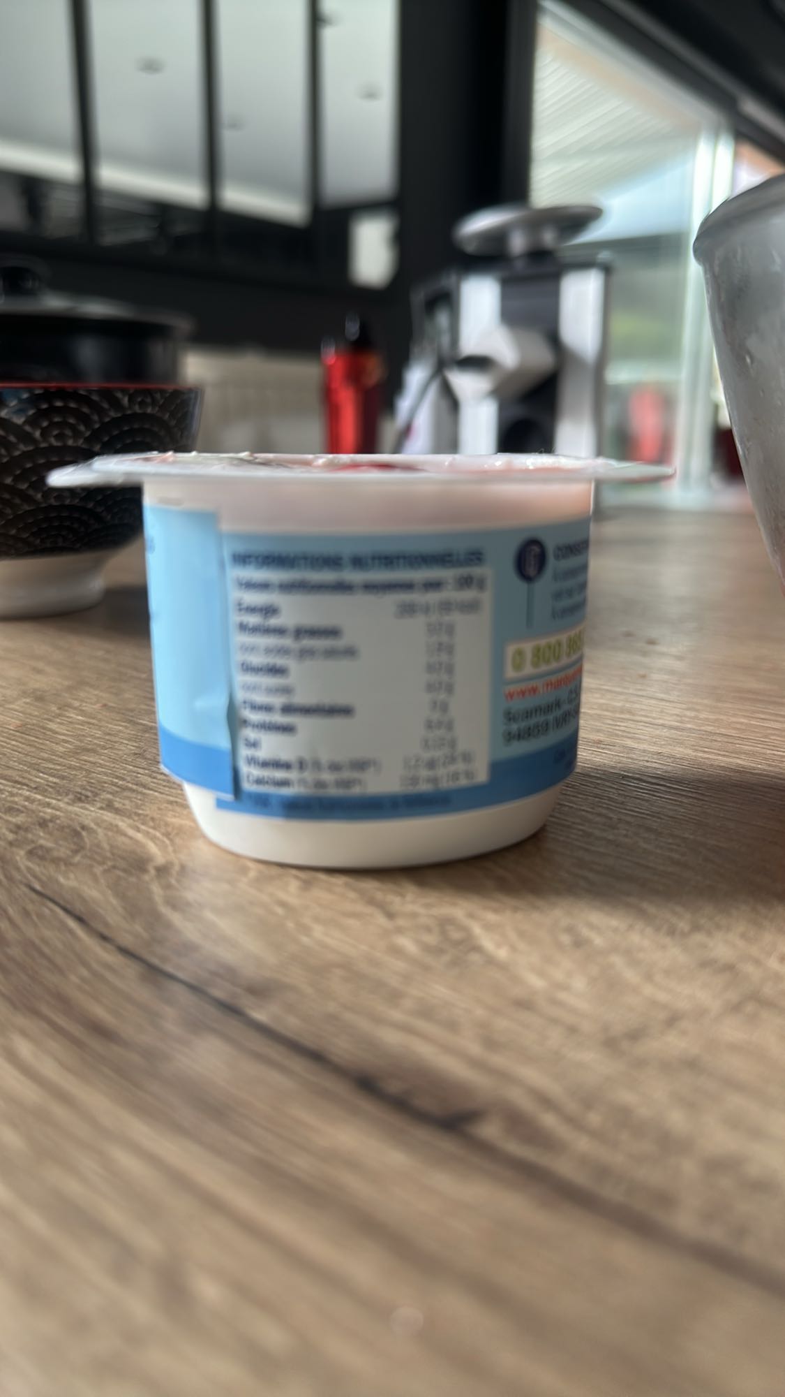 Yaourt nature sucré