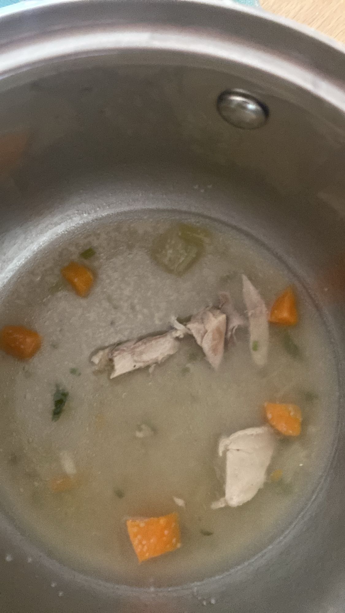 rosół z kurczakiem