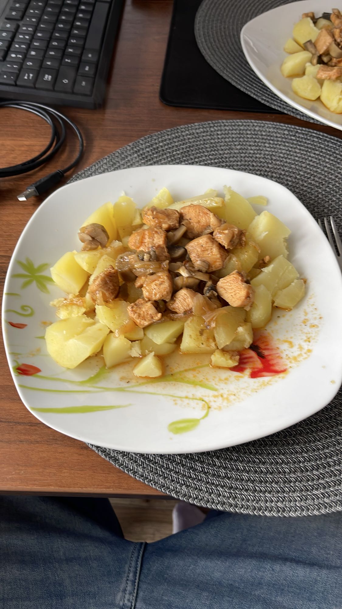 Kurczak z ziemniakami