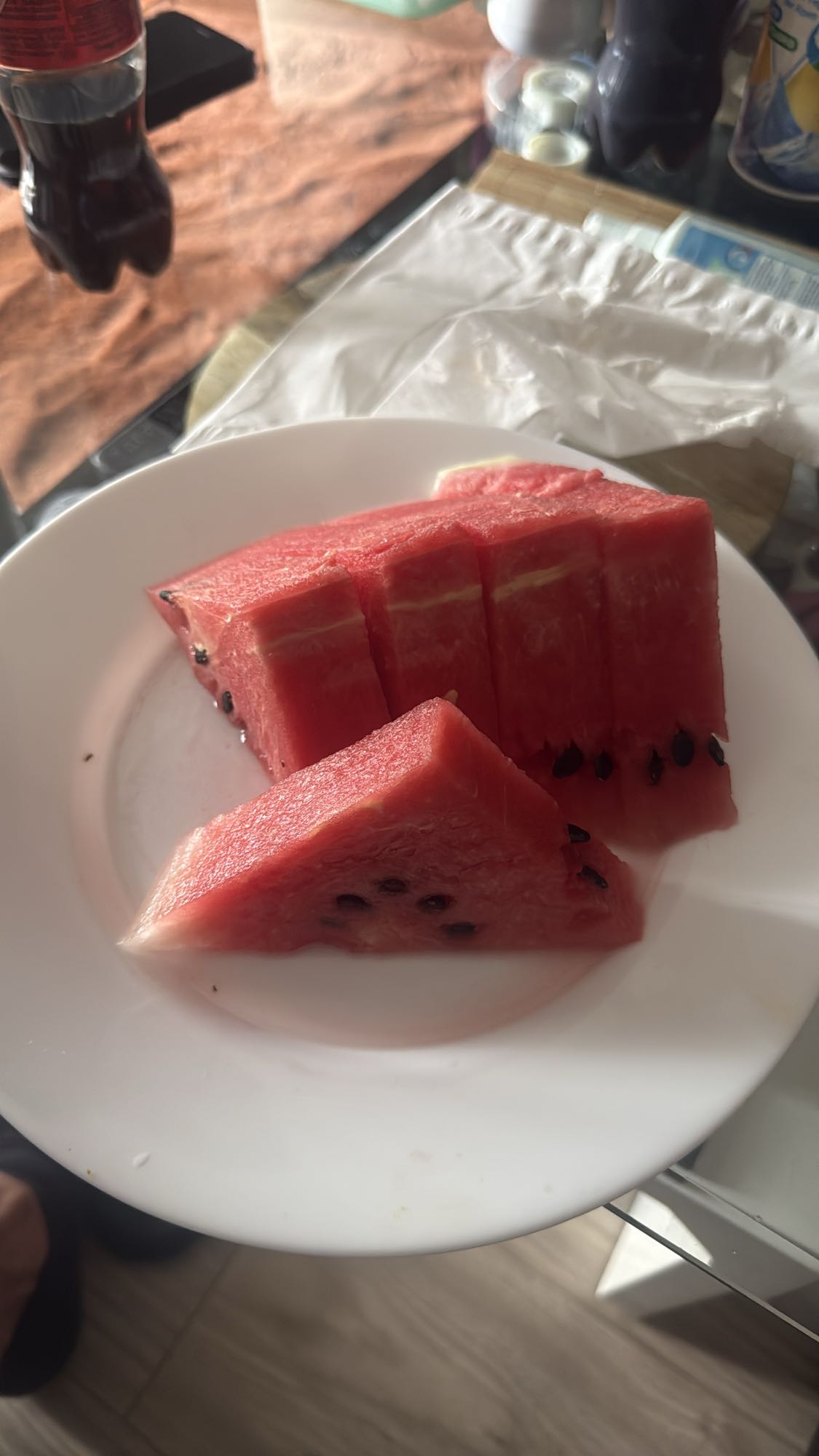 Kawałki arbuza