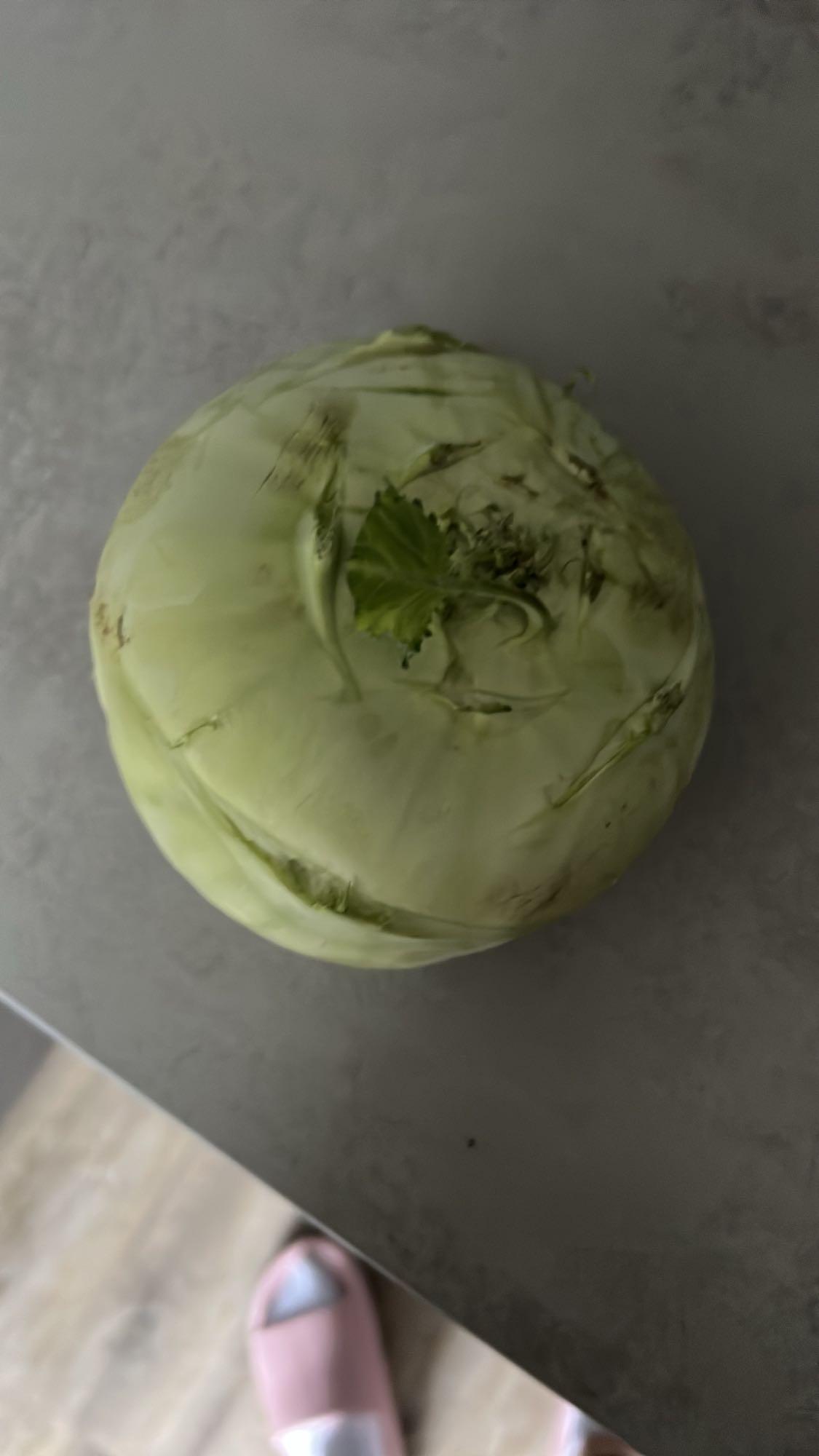 Kohlrabi roh