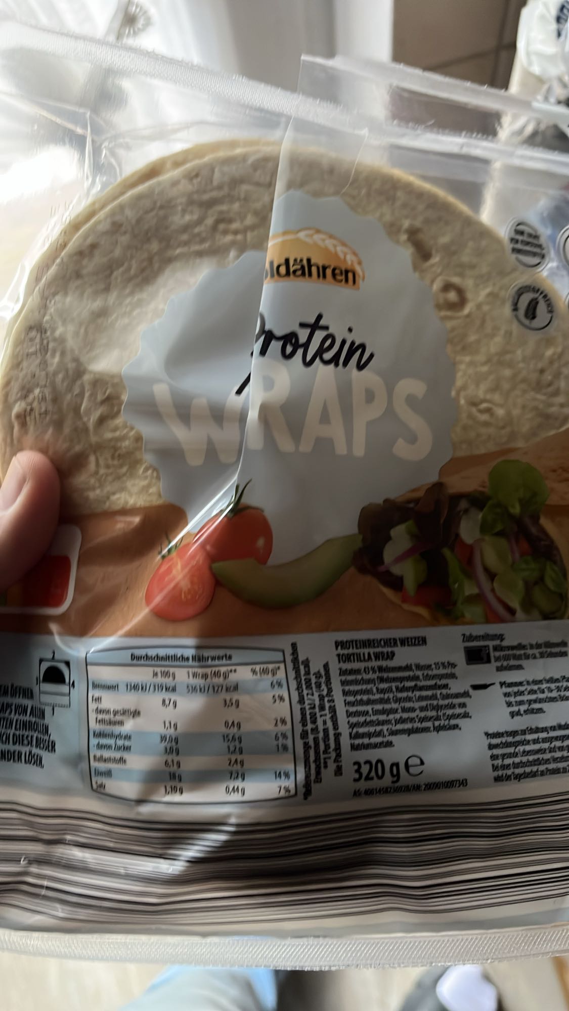 Protein Wrap