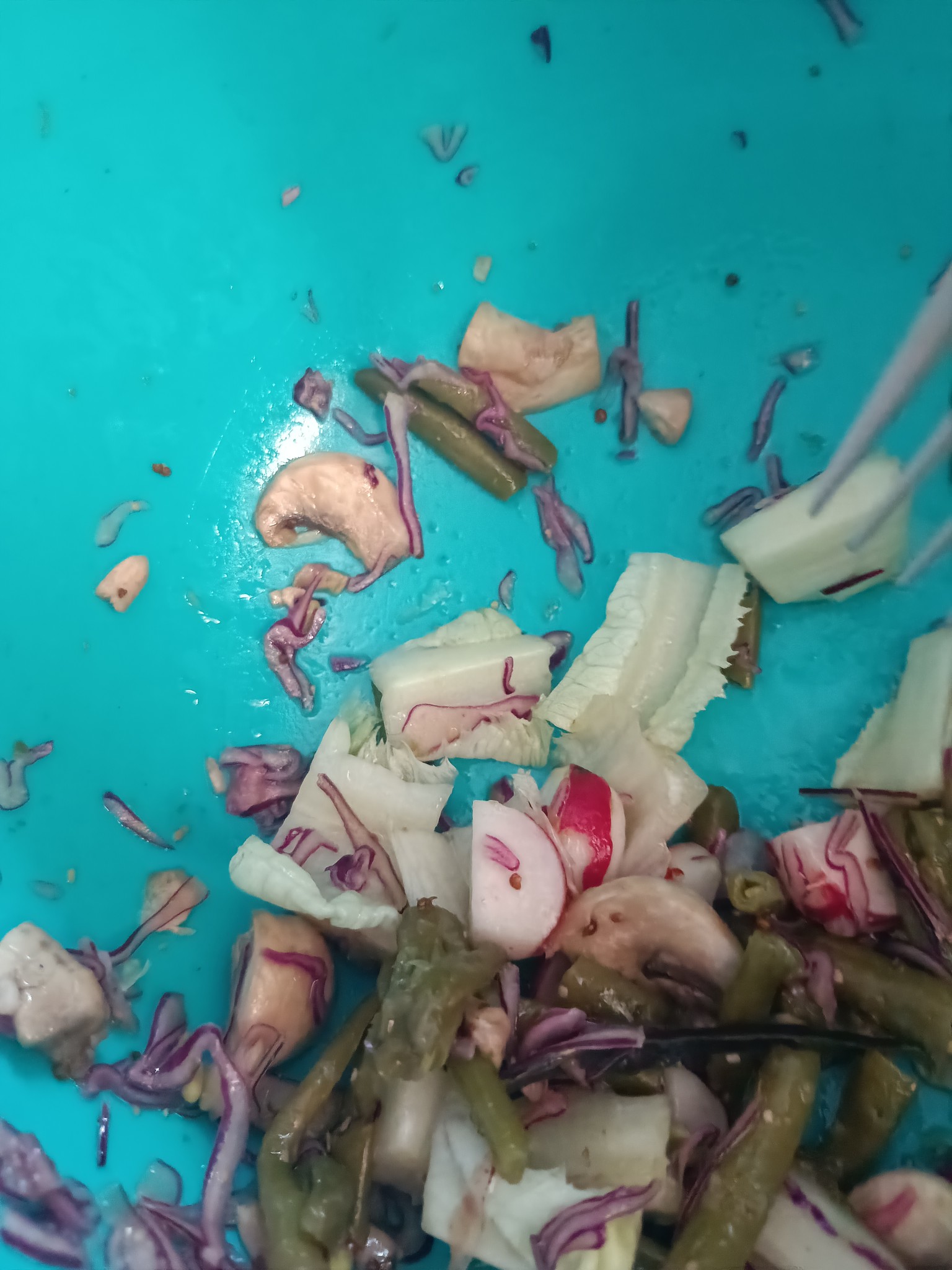 salade de légumes mixte