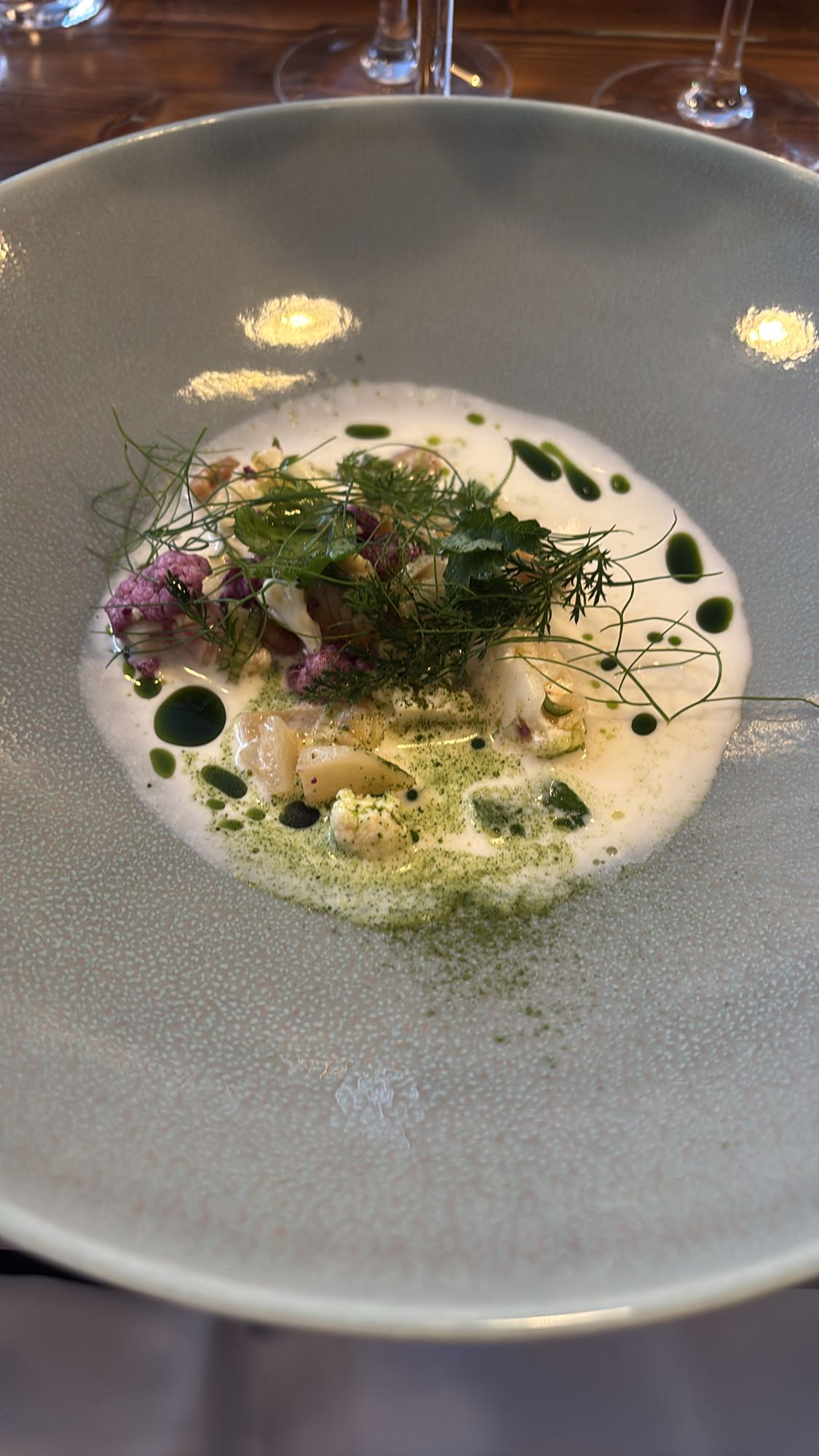 Soupe de légumes raffinée