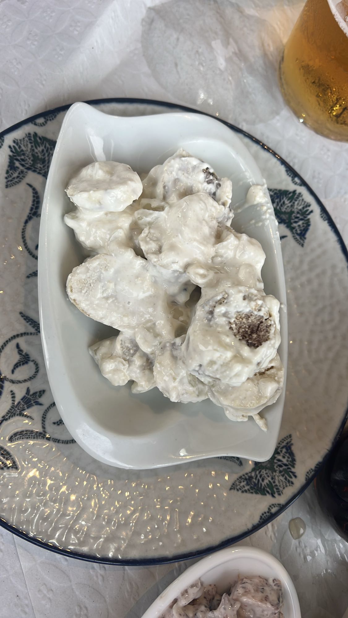 ensalada de patata cremosa