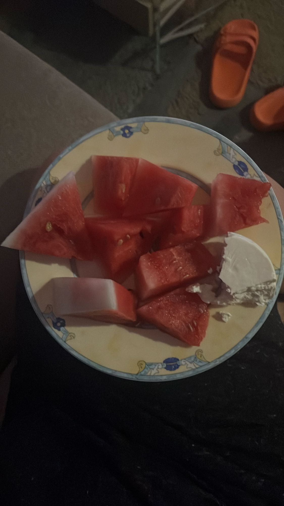 Karpuz ve beyaz peynir