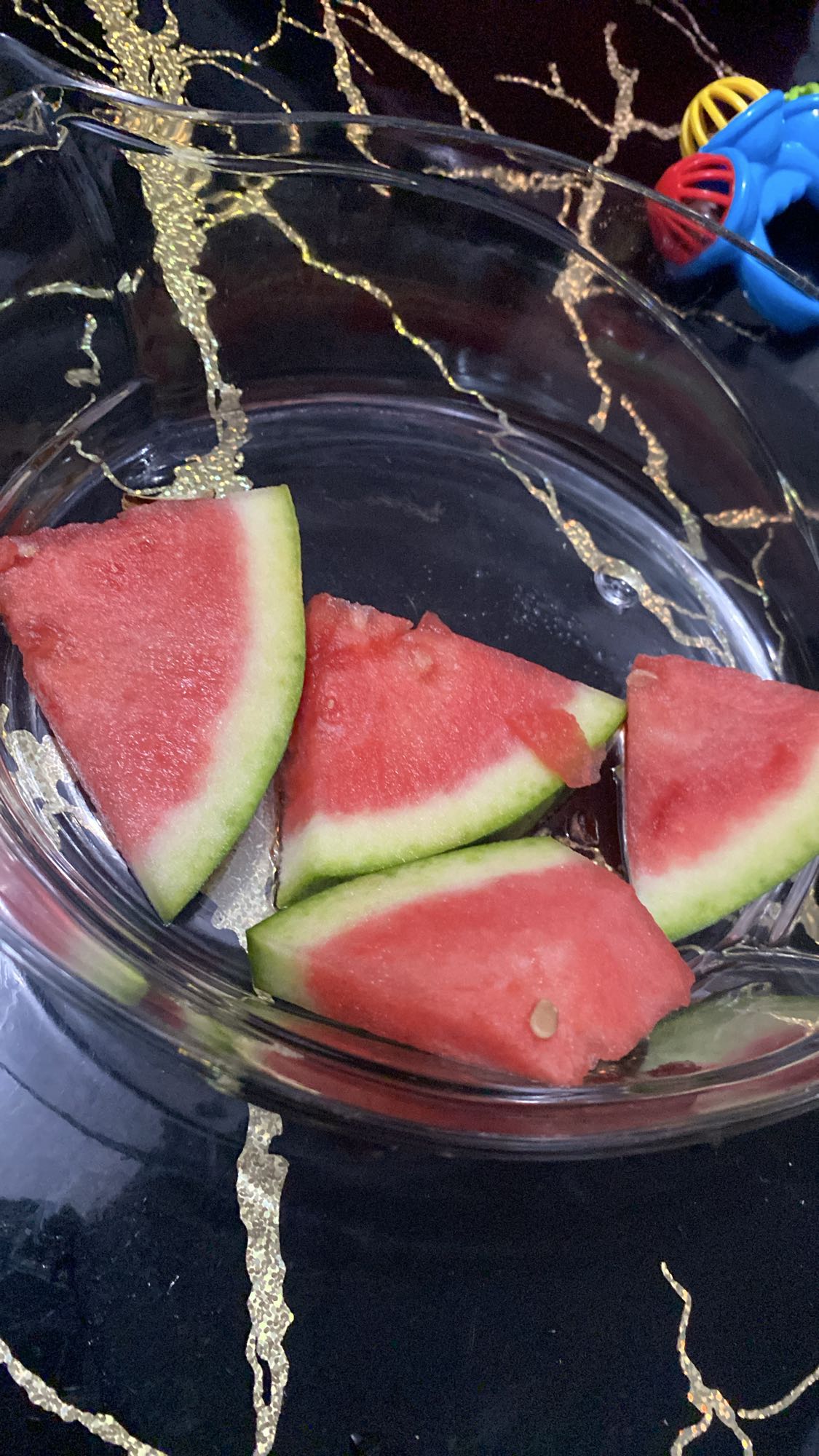 Wassermelonenstücke