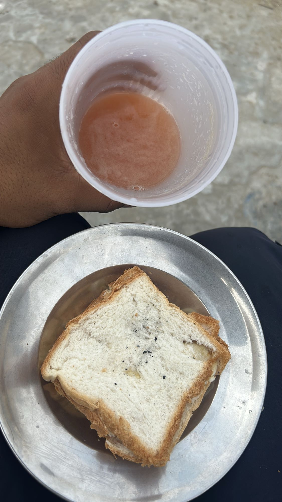 Bread Sandwich & Juice