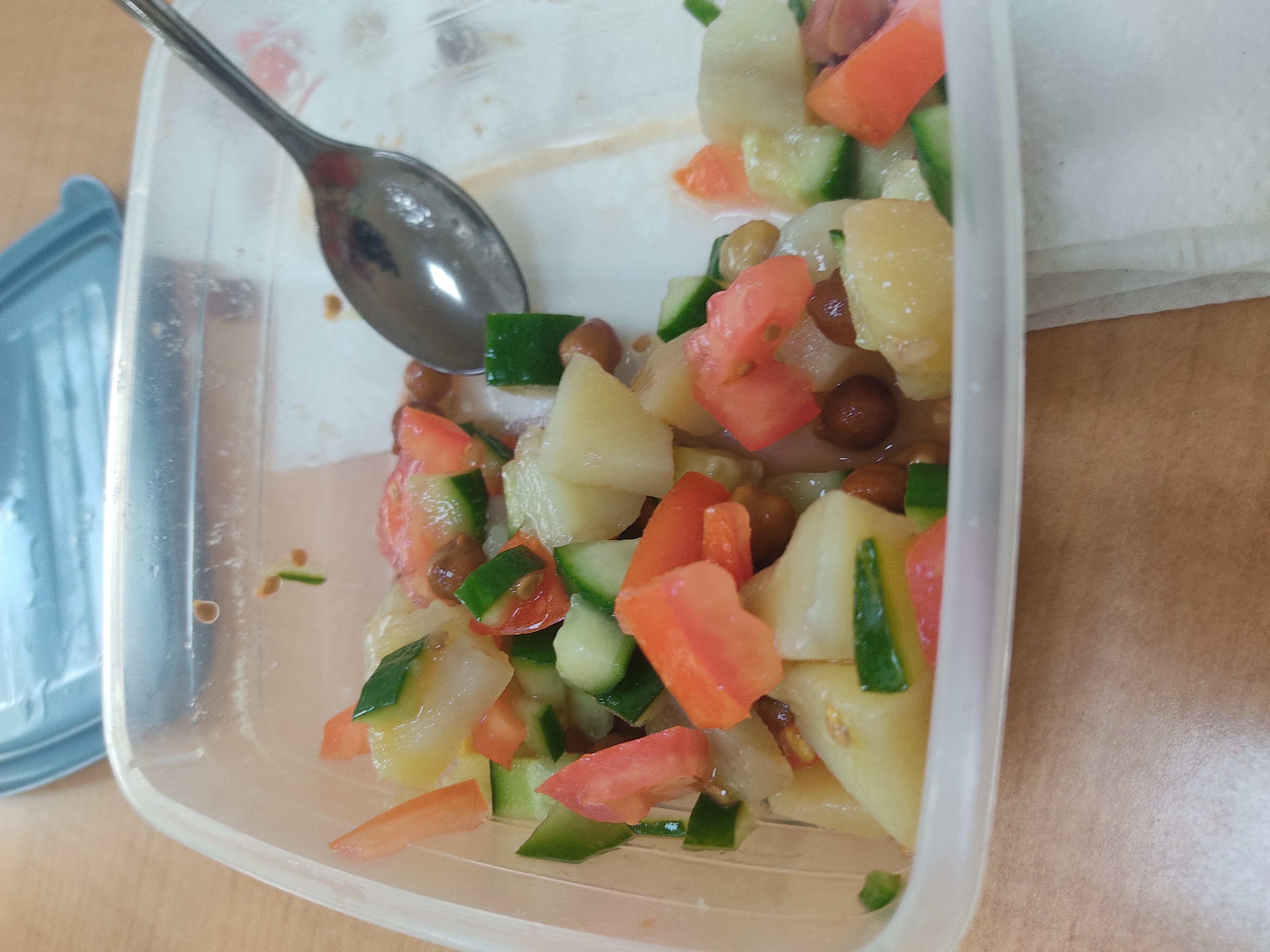 Chickpea Veggie Salad