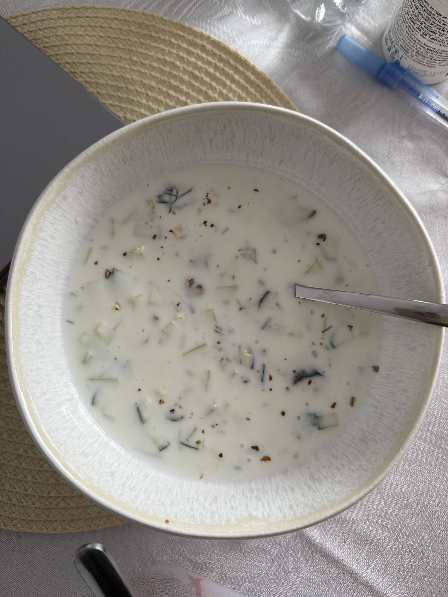 Cold Yogurt Cucumber Soup