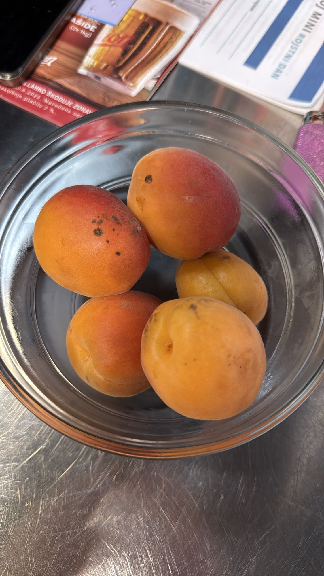 Fresh Apricots Bowl