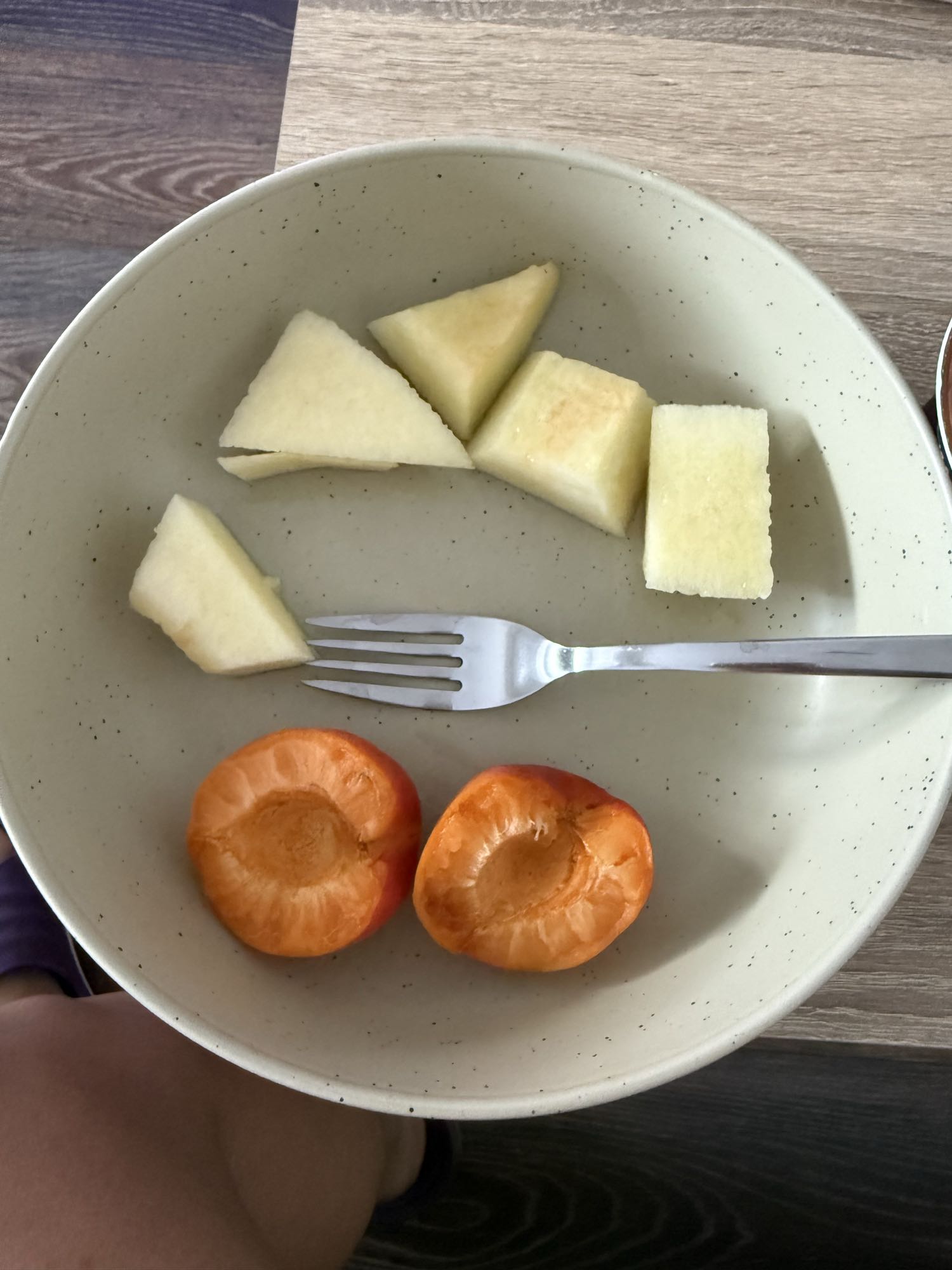 Melon and Apricot Plate