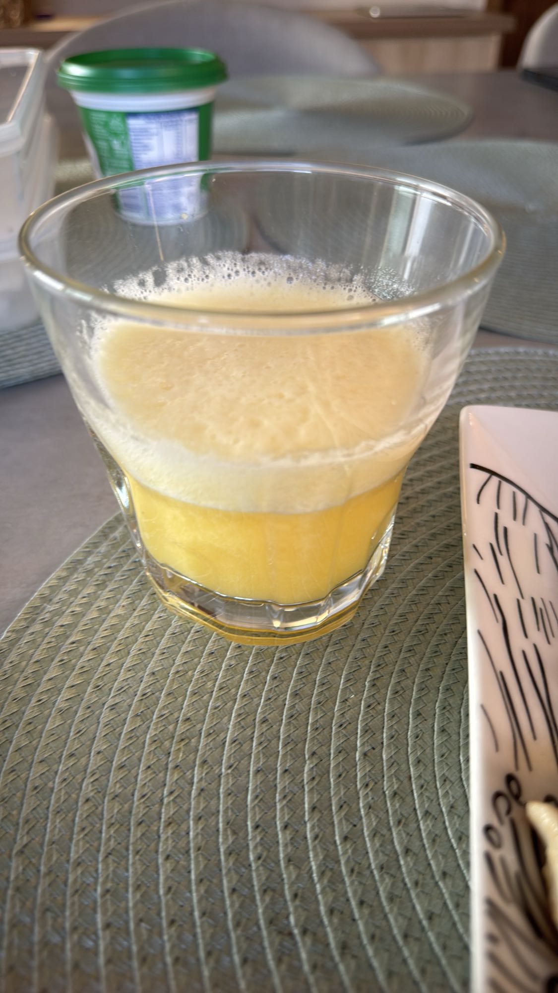 zumo de piña con edulcorante