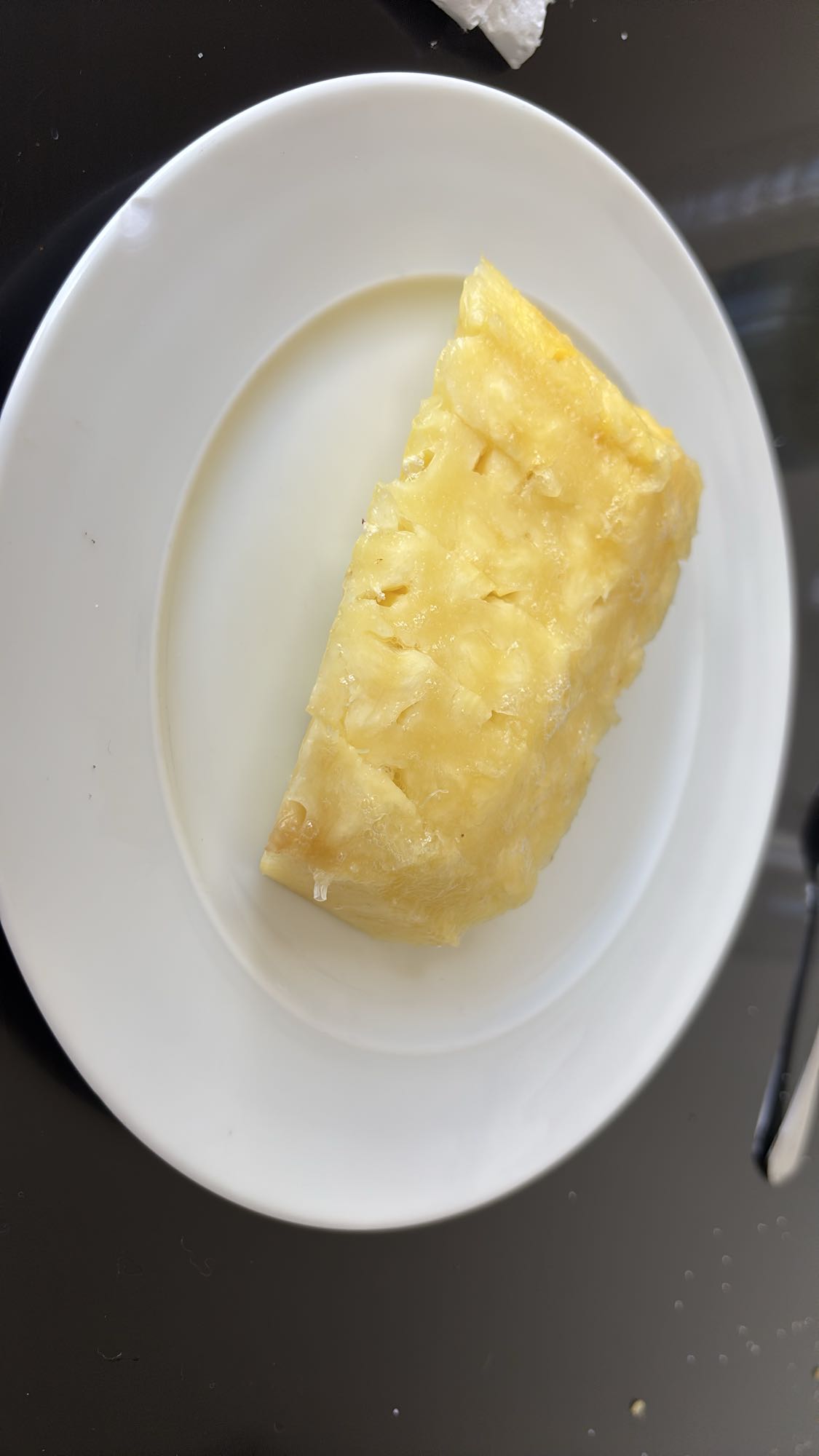 Tranche d'ananas frais