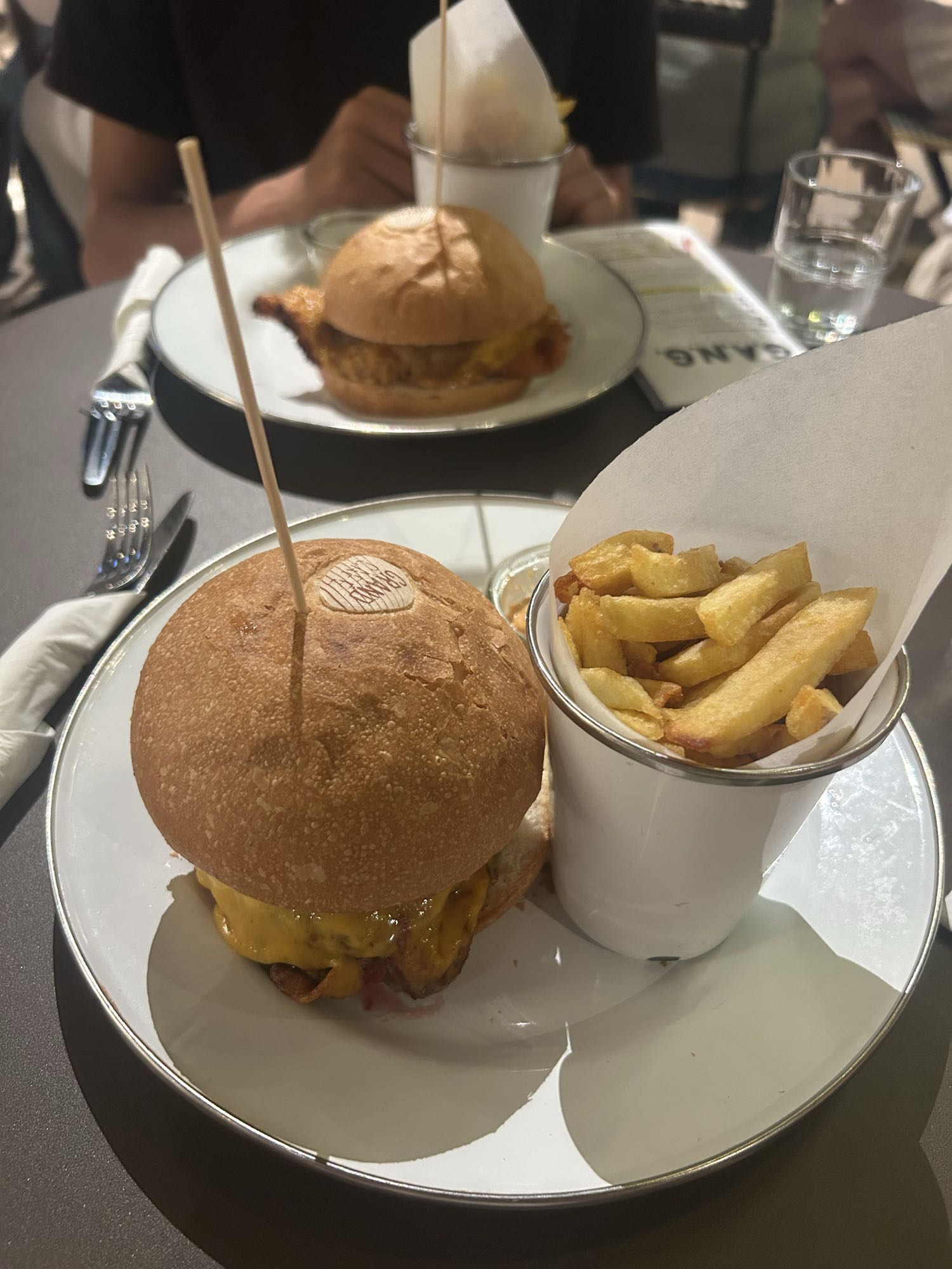 Burger et frites