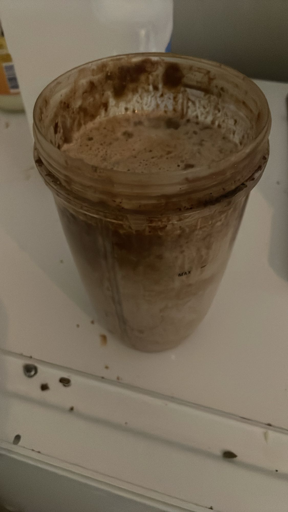 koktajl czekoladowy białkowy