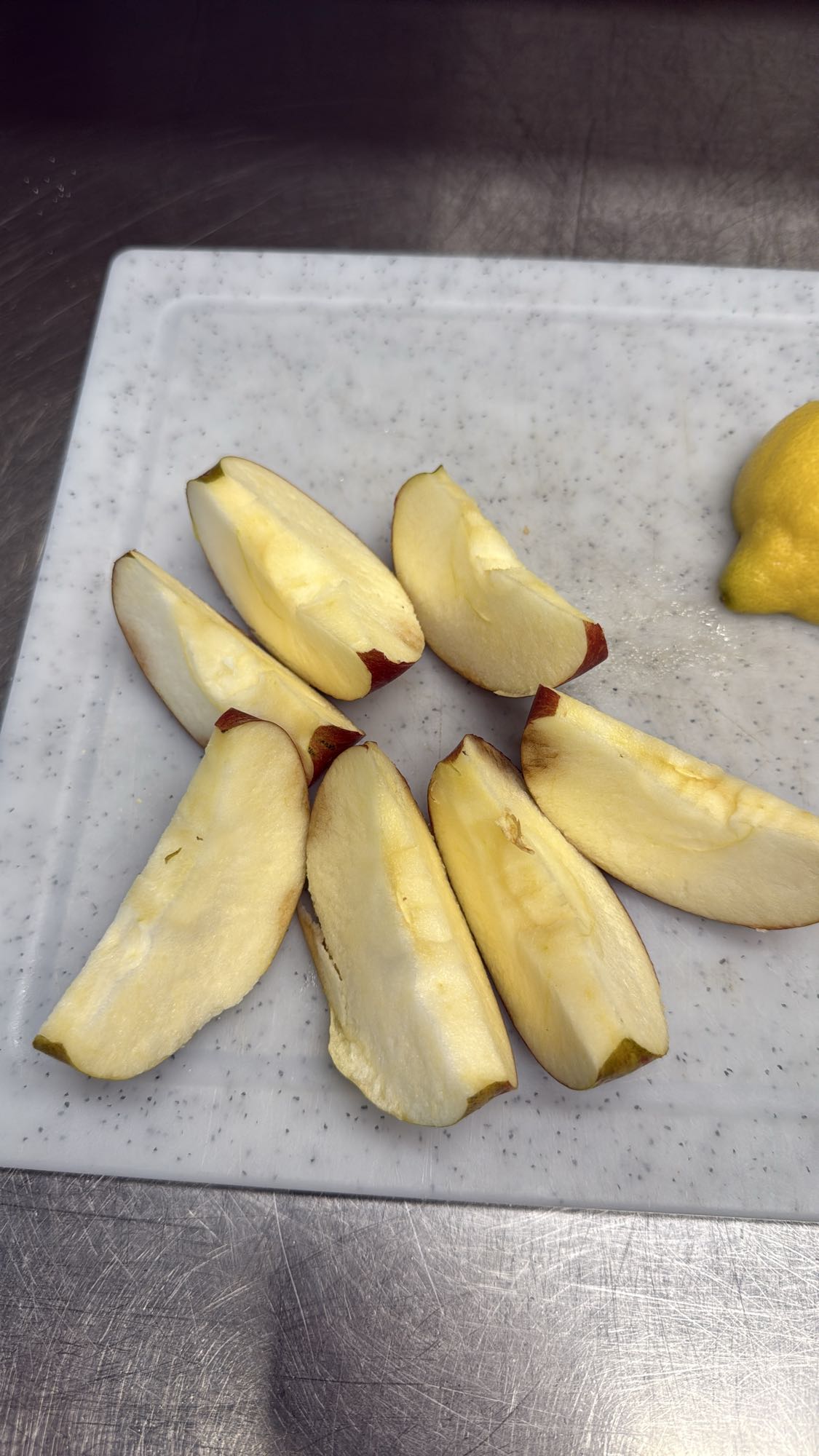 Apple and Lemon Slices