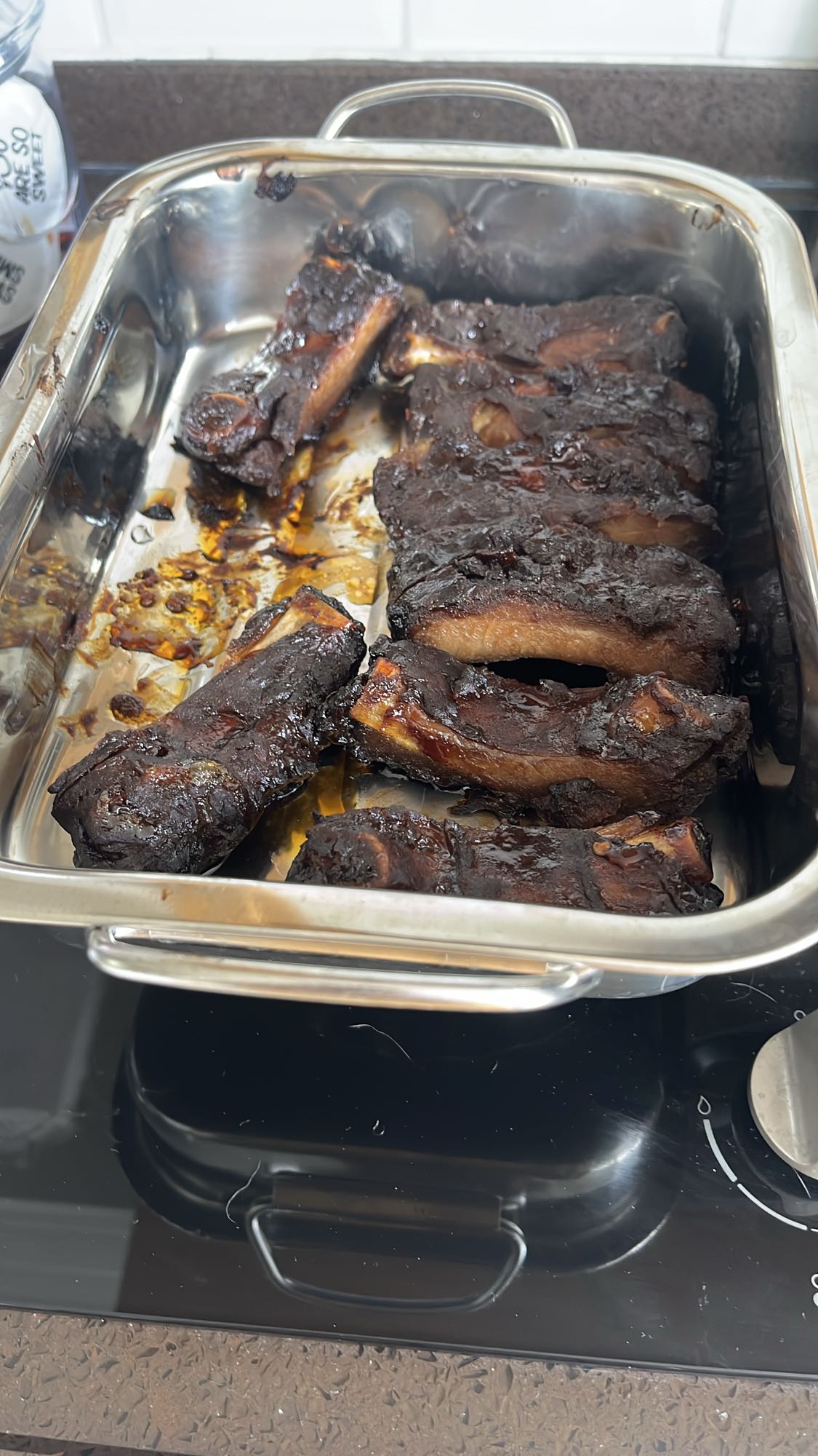 Gekarameliseerde spareribs