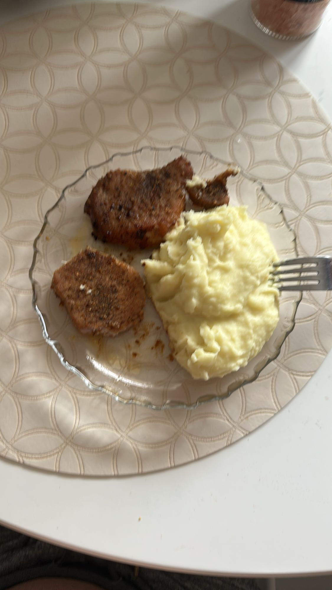 Pork Chops & Mashed Potato