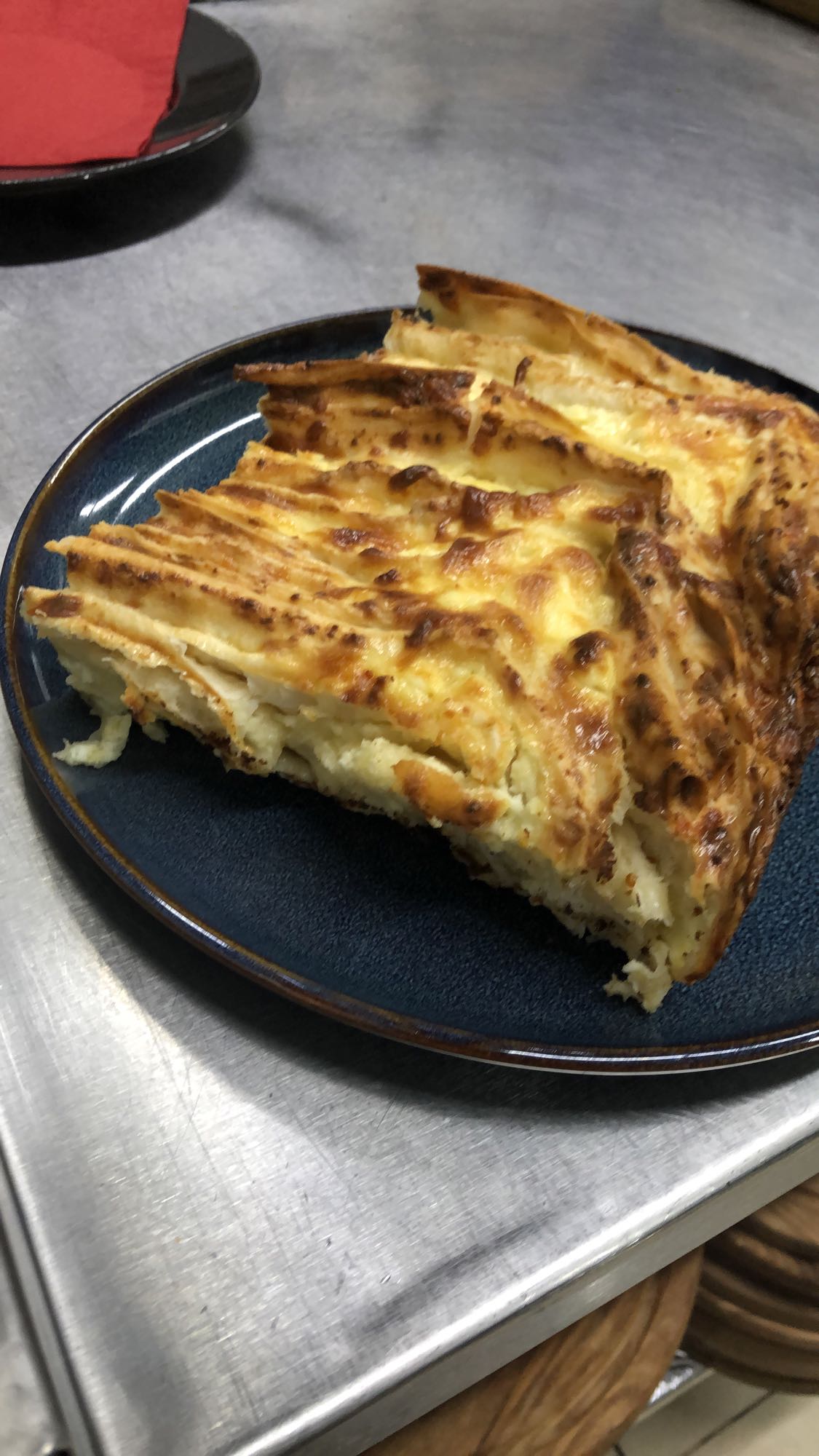 сырная лазанья