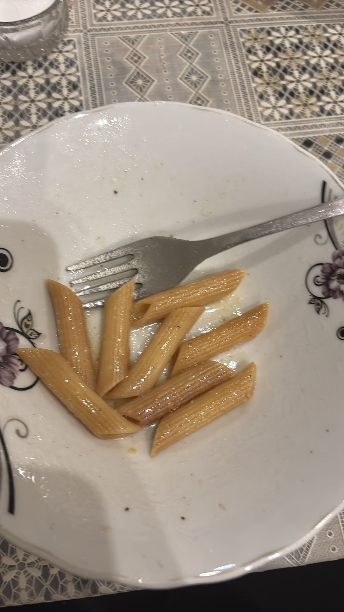 макароны с маслом