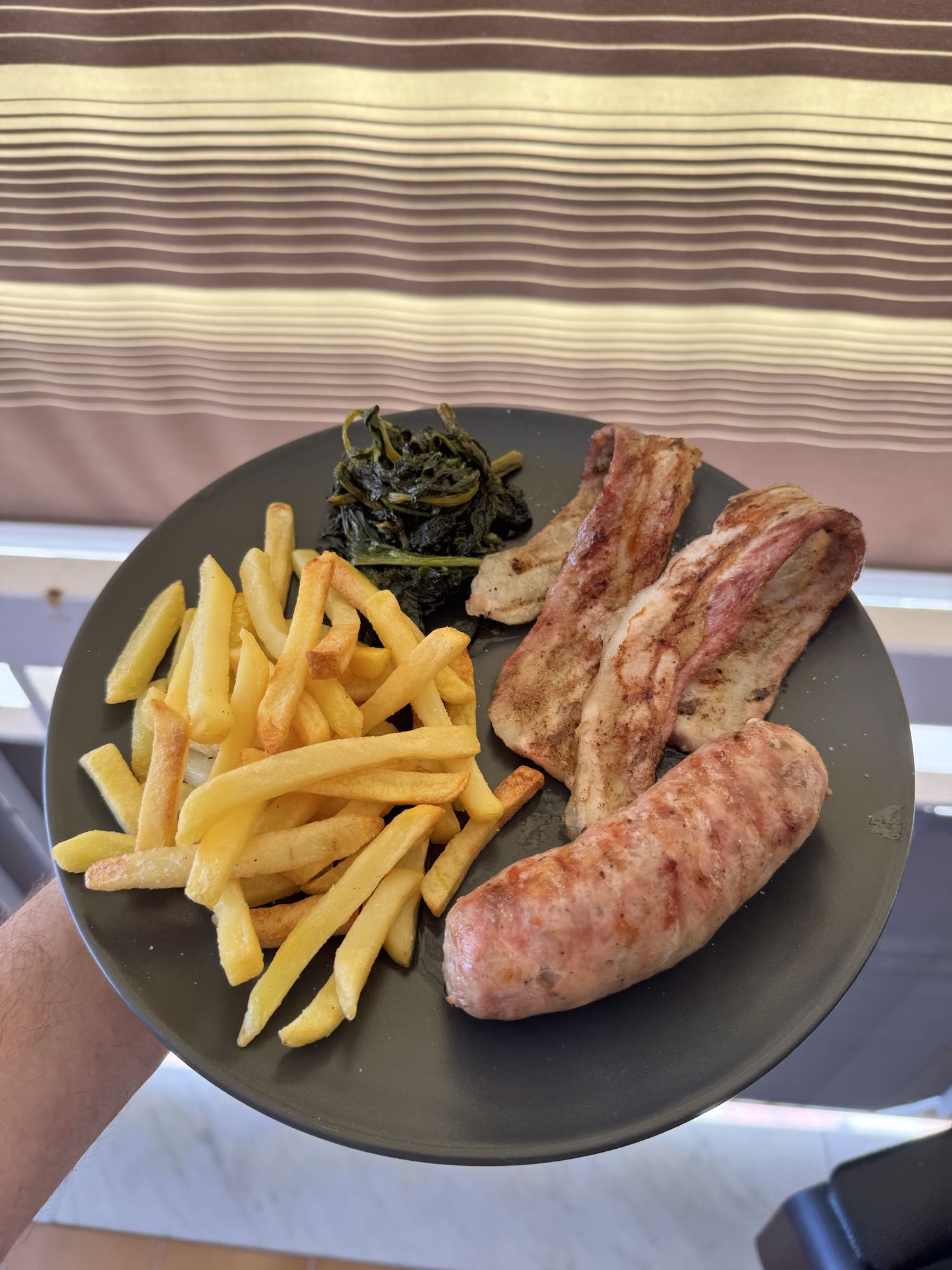 Grilled Meat & Fries