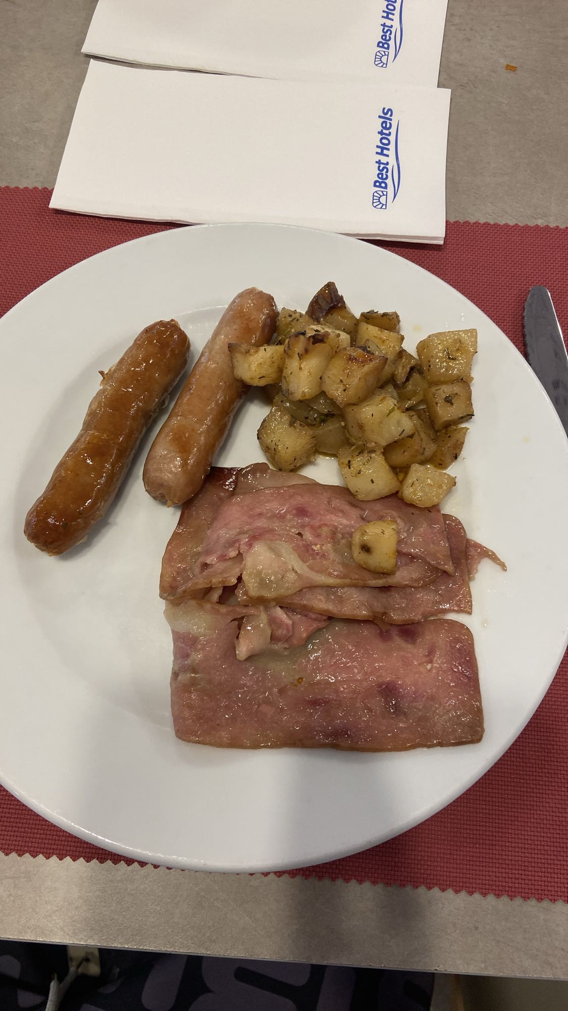 Desayuno inglés sencillo