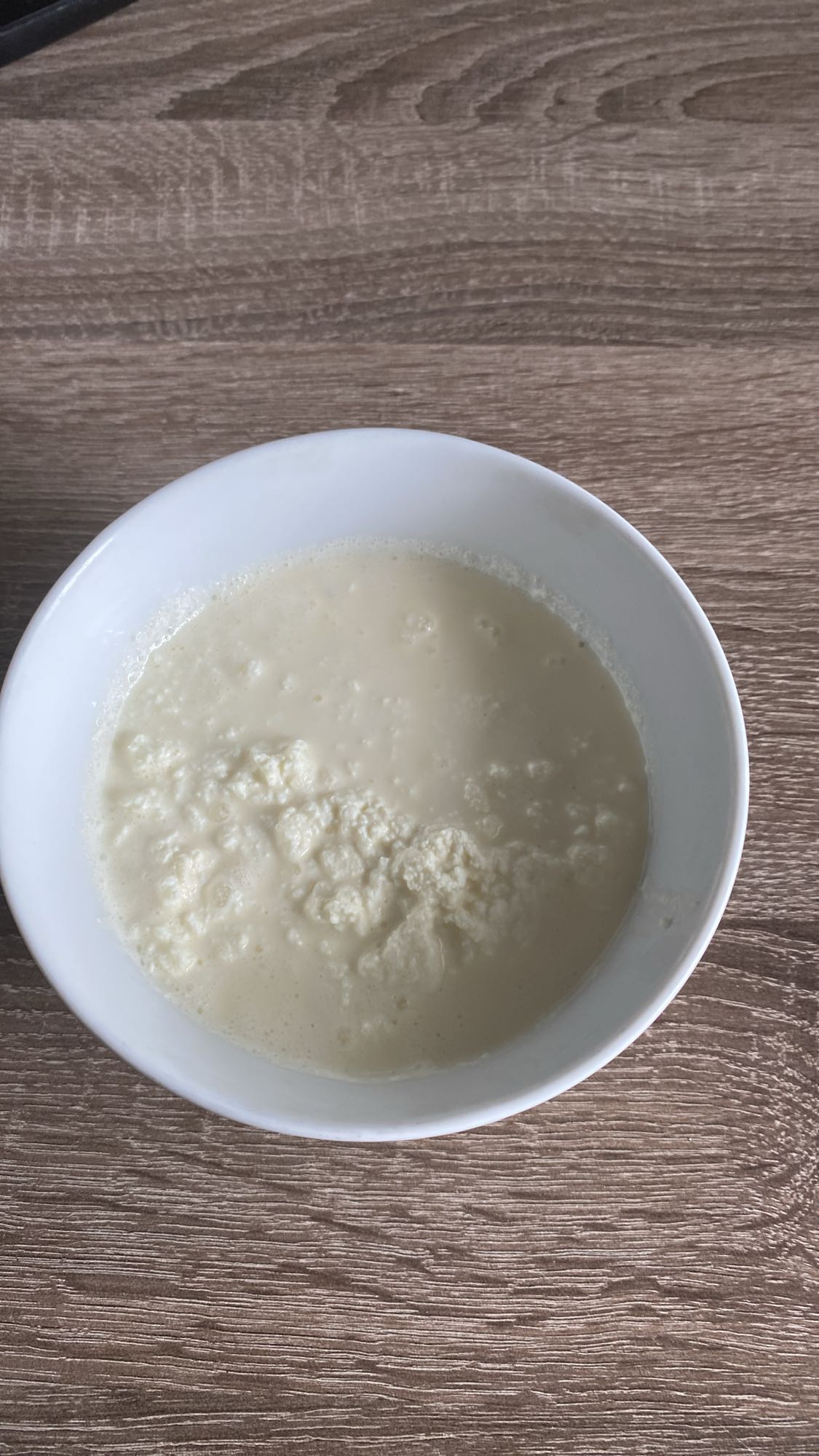 lapte cu brânză de vaci