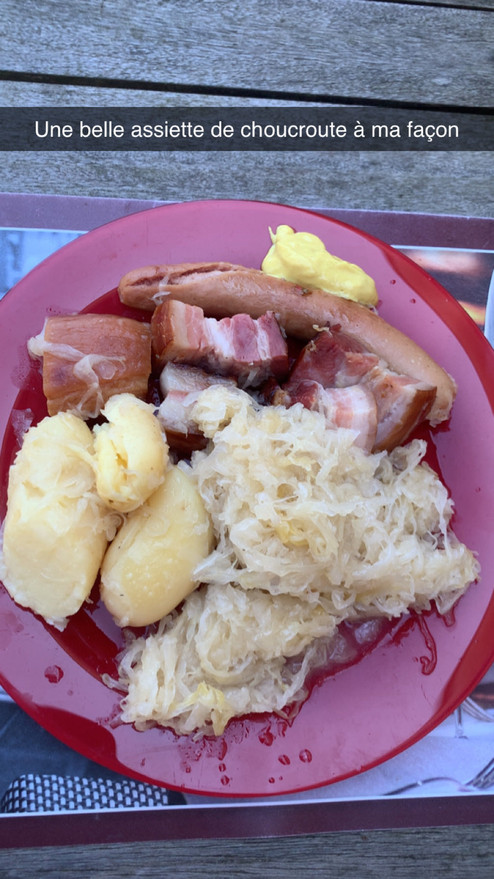 Choucroute maison