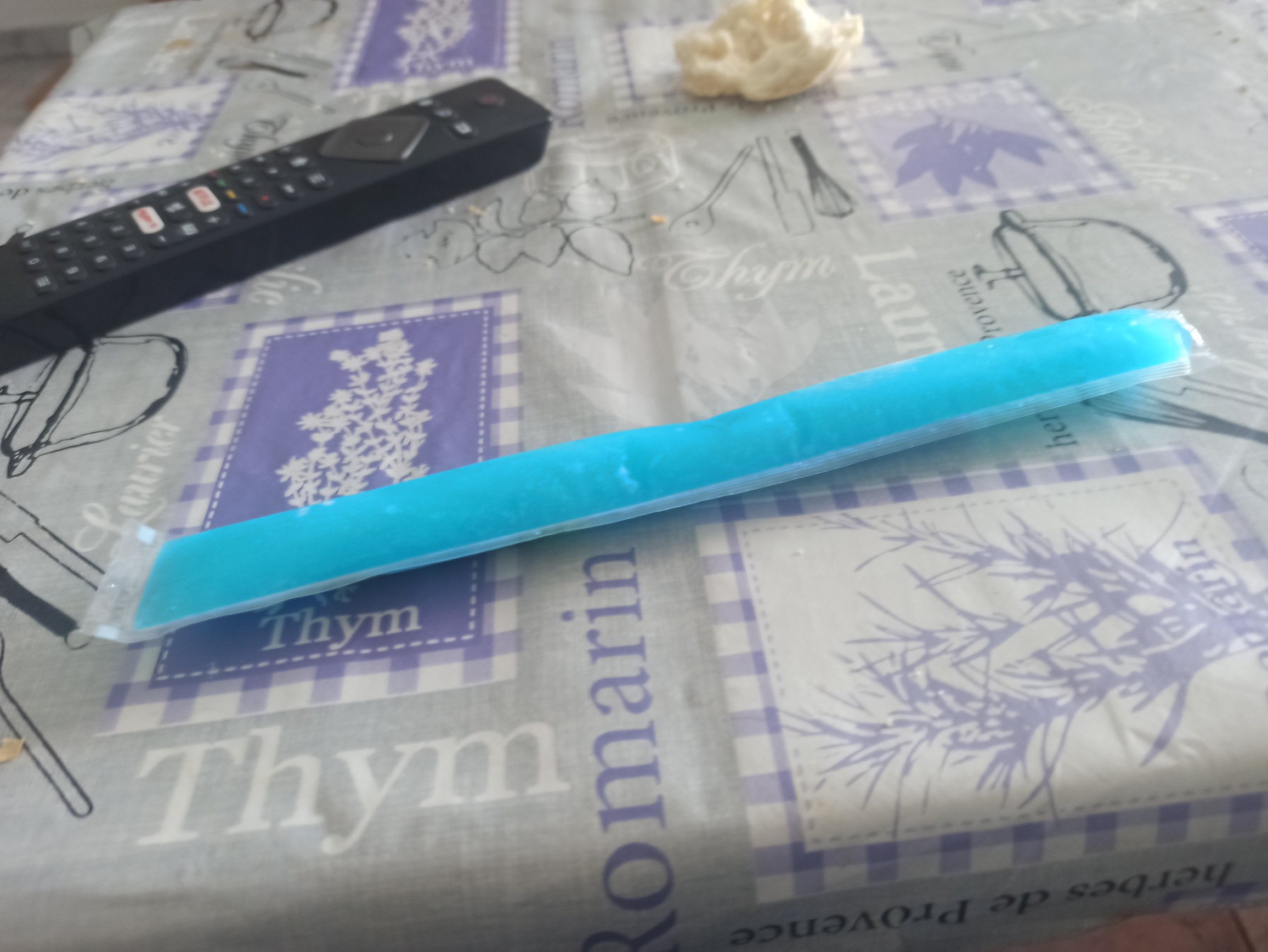 hielo saborizado azul