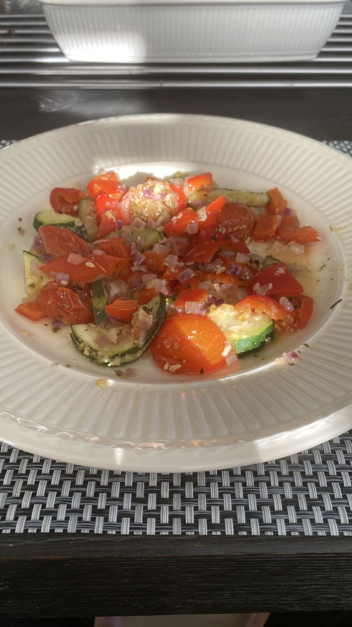 Gegrilde groenteschotel