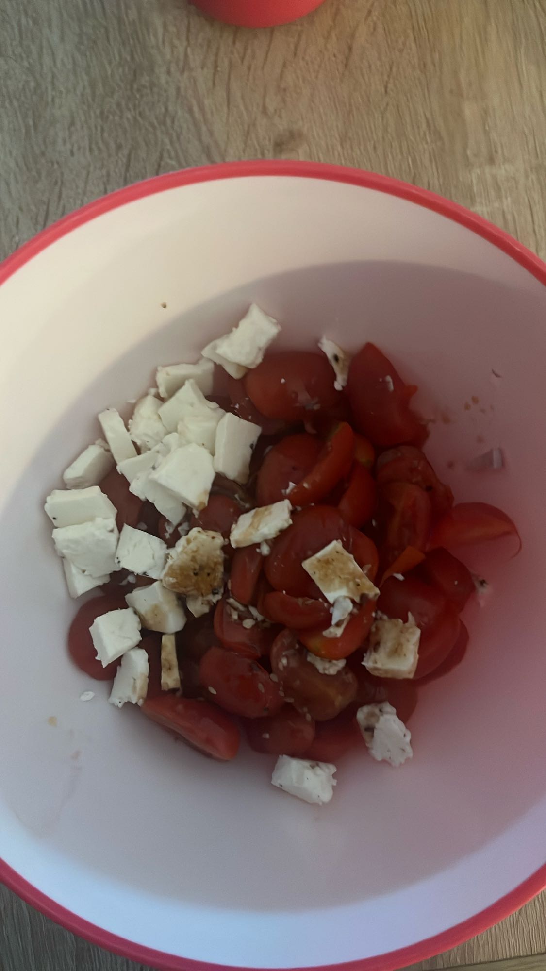 Salade tomate feta