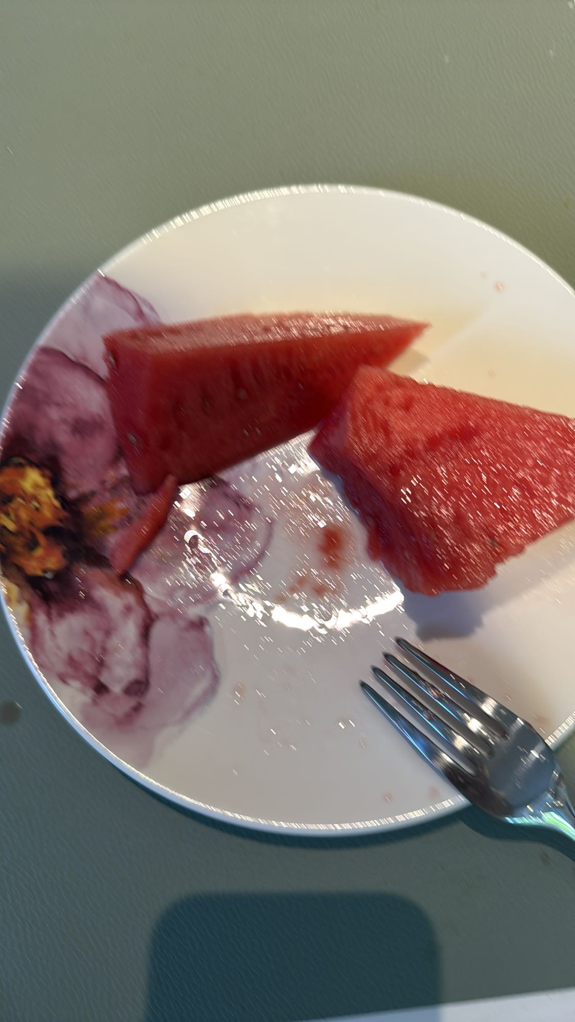 Wassermelonenstücke