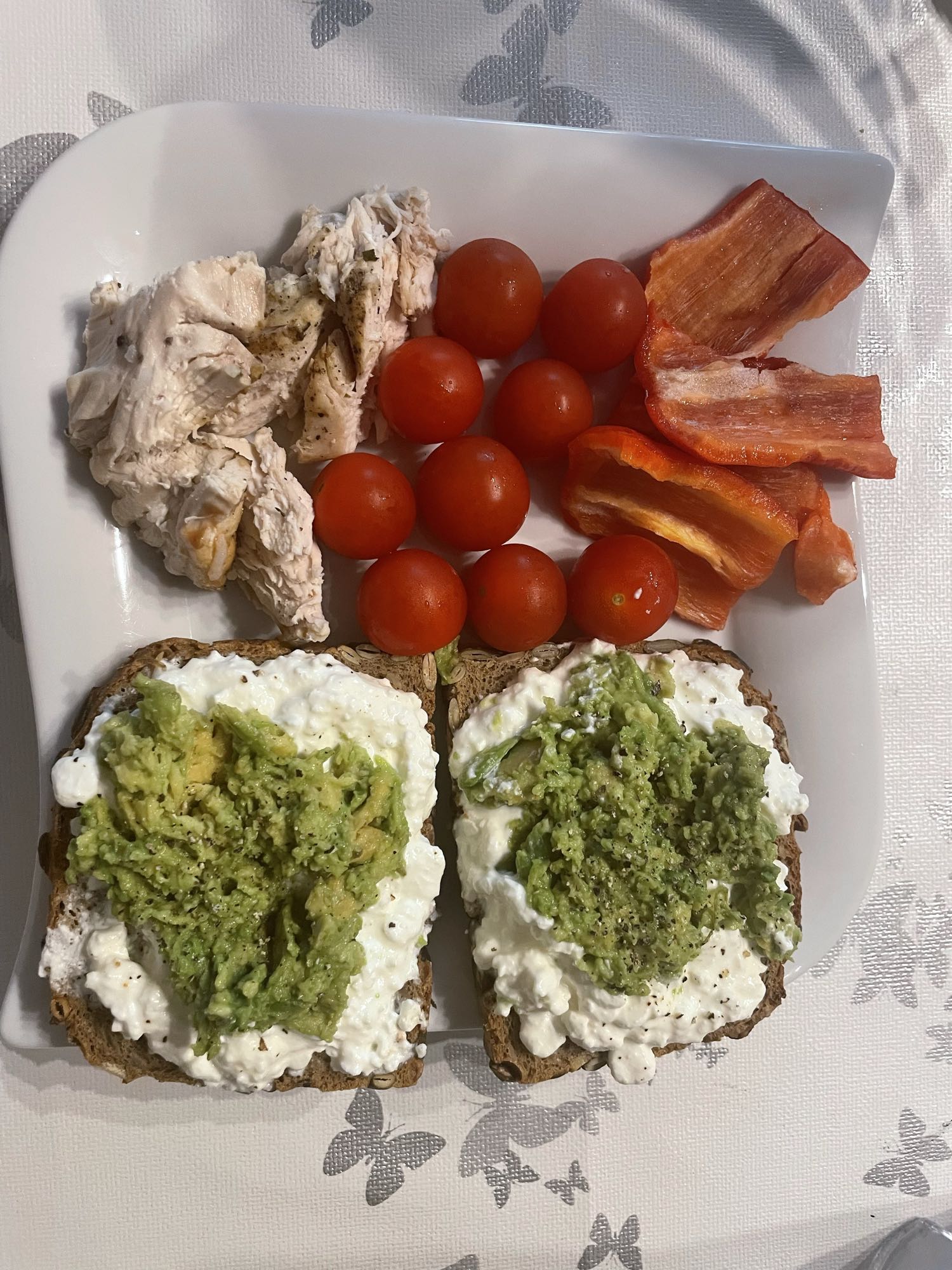 Avocado Toast & Chicken