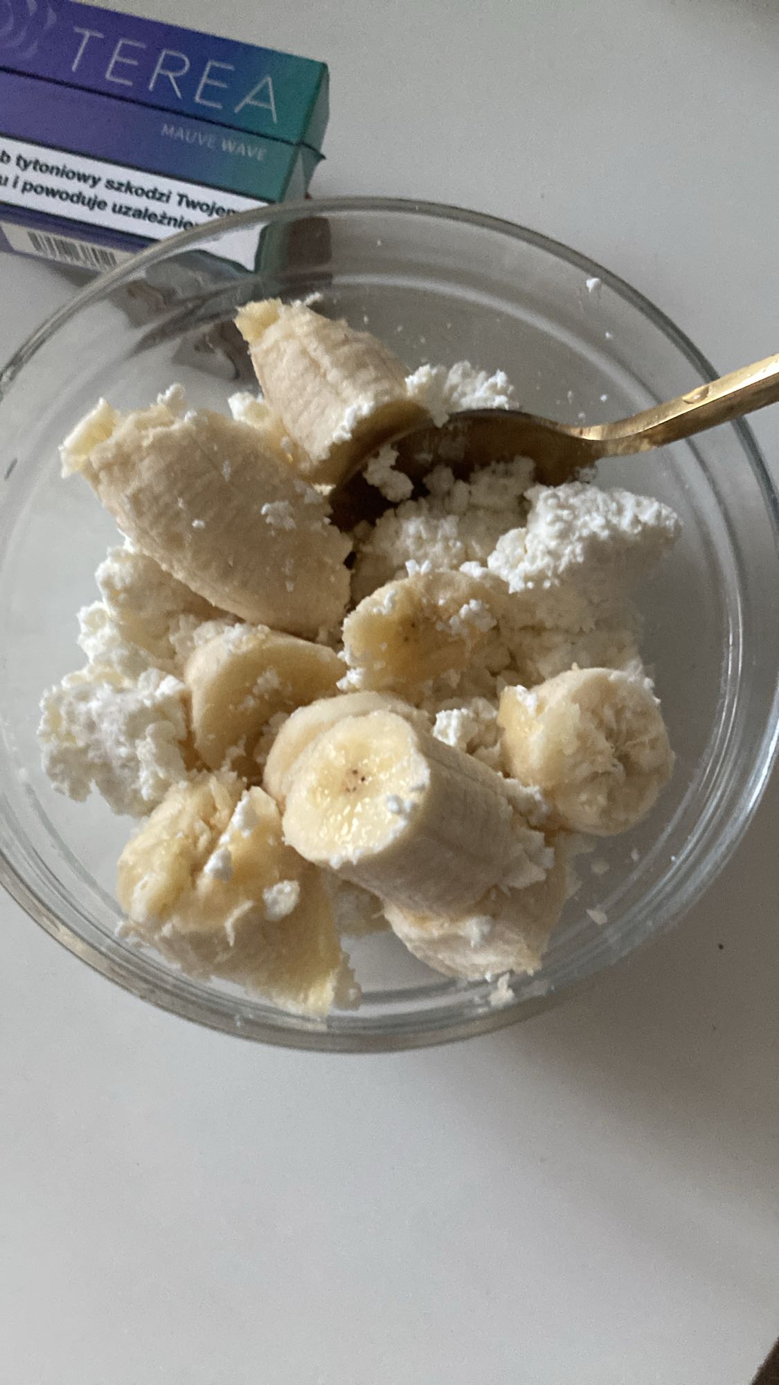Cottage Cheese with Banana
